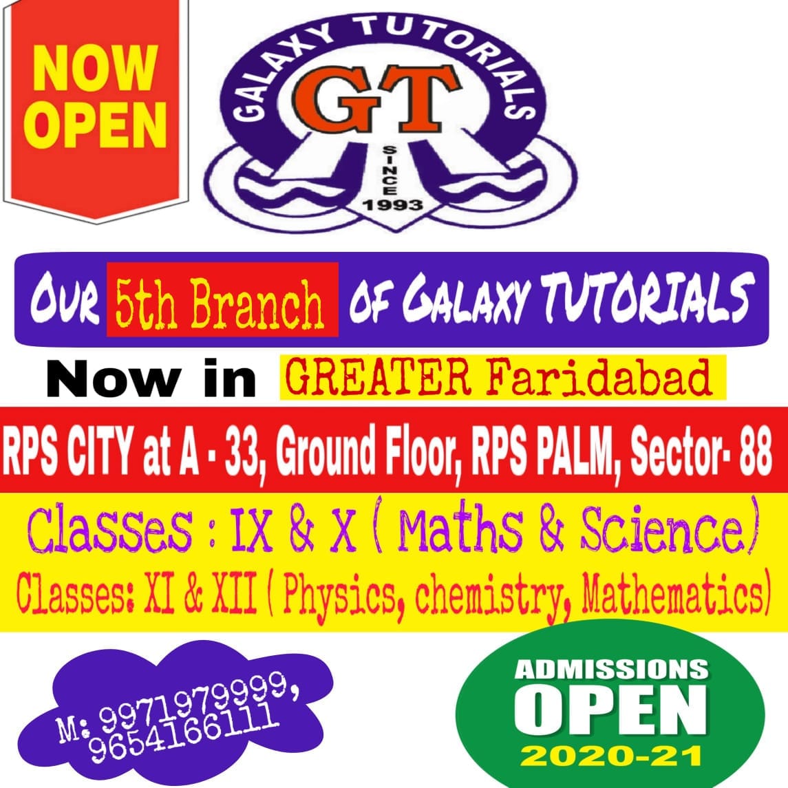 Galaxy Tutorials | Faridabad