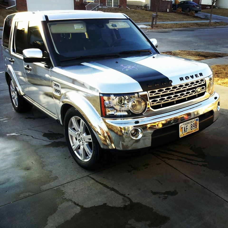 Chrome Land Rover LR4