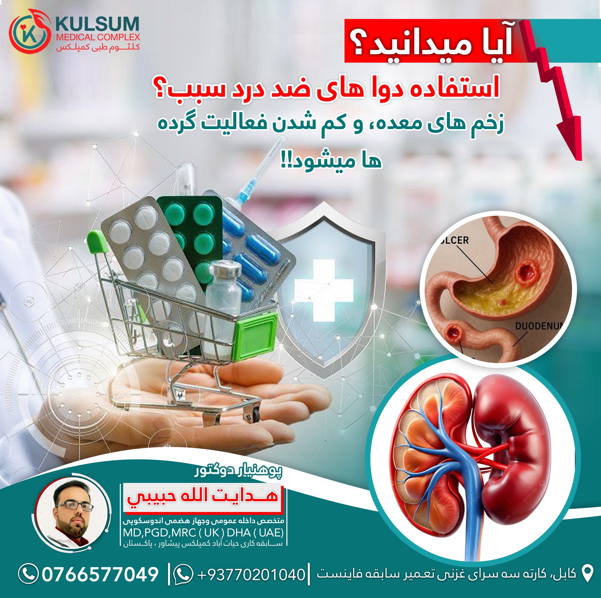 Kulsum - آيا ميدانيد؟ استفاده دوامدار دوا های ضد درد سبب زخم های معده ...