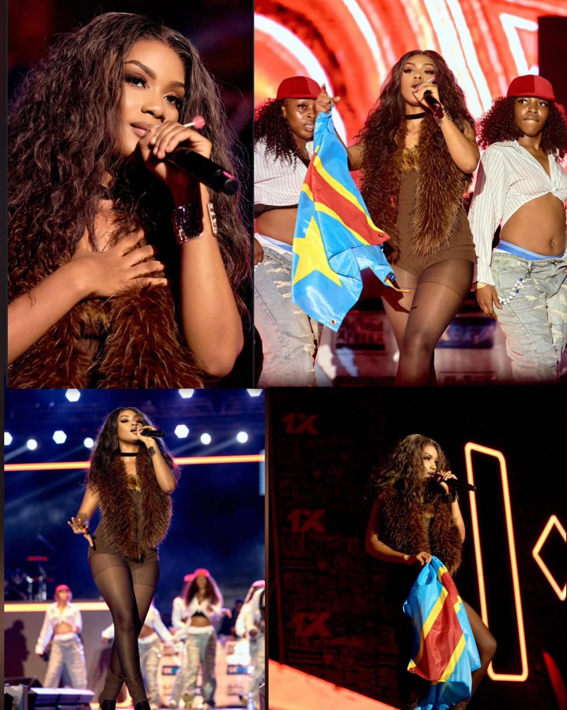 MOTEMA - 🤍 REBO TCHULO a porté le drapeau congolais 🇨🇩 au Mother Africa ...