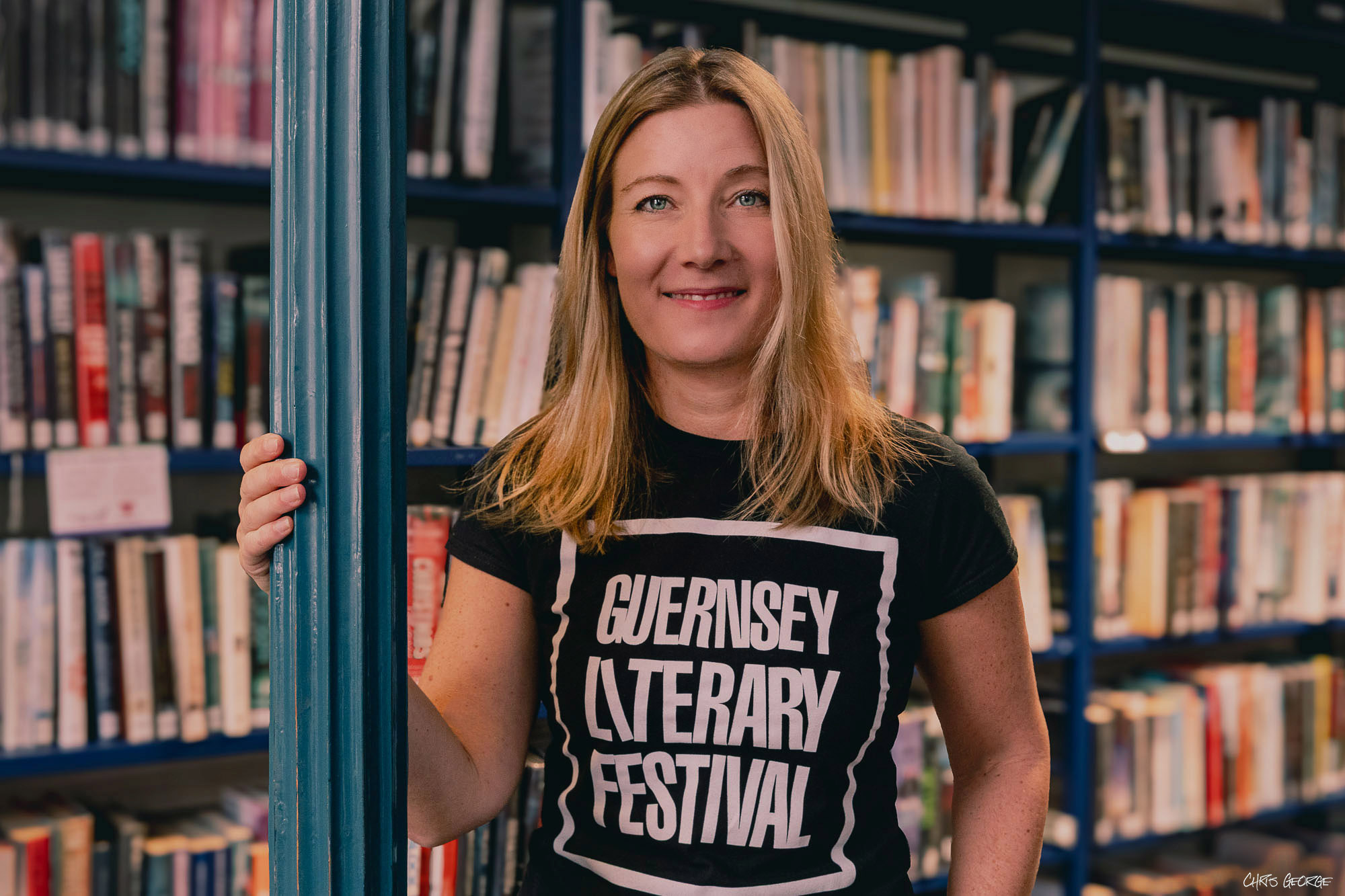 Georgie's - Faces of Guernsey: 025 - Claire Allen, Festival Director of ...