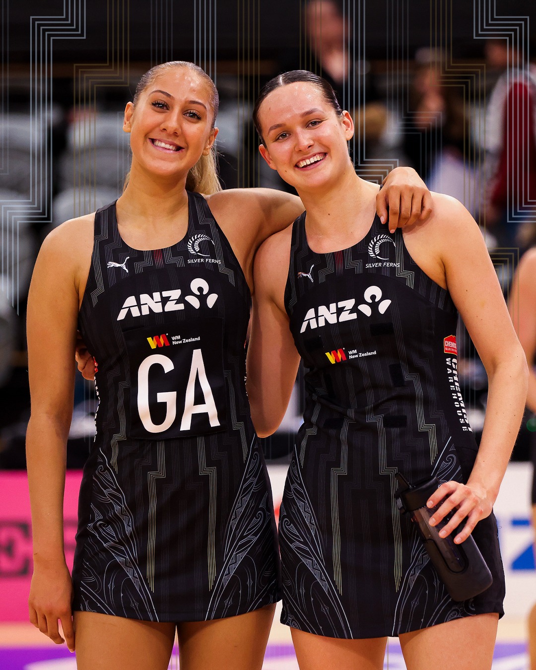 Silver Ferns - Ready to get on court with our starting seven to take it ...