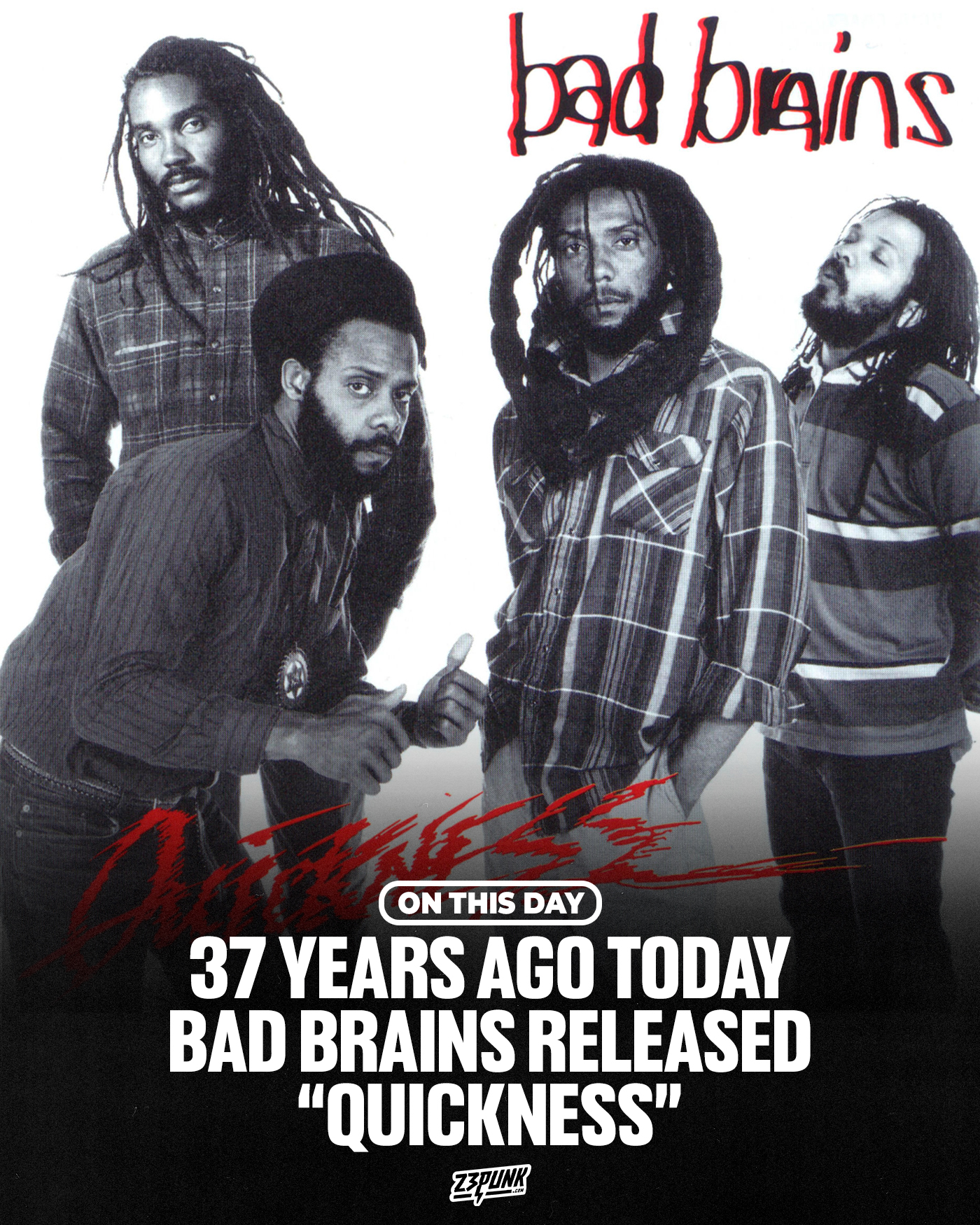 On this day in 1989, Bad Brains released their fourth studio album