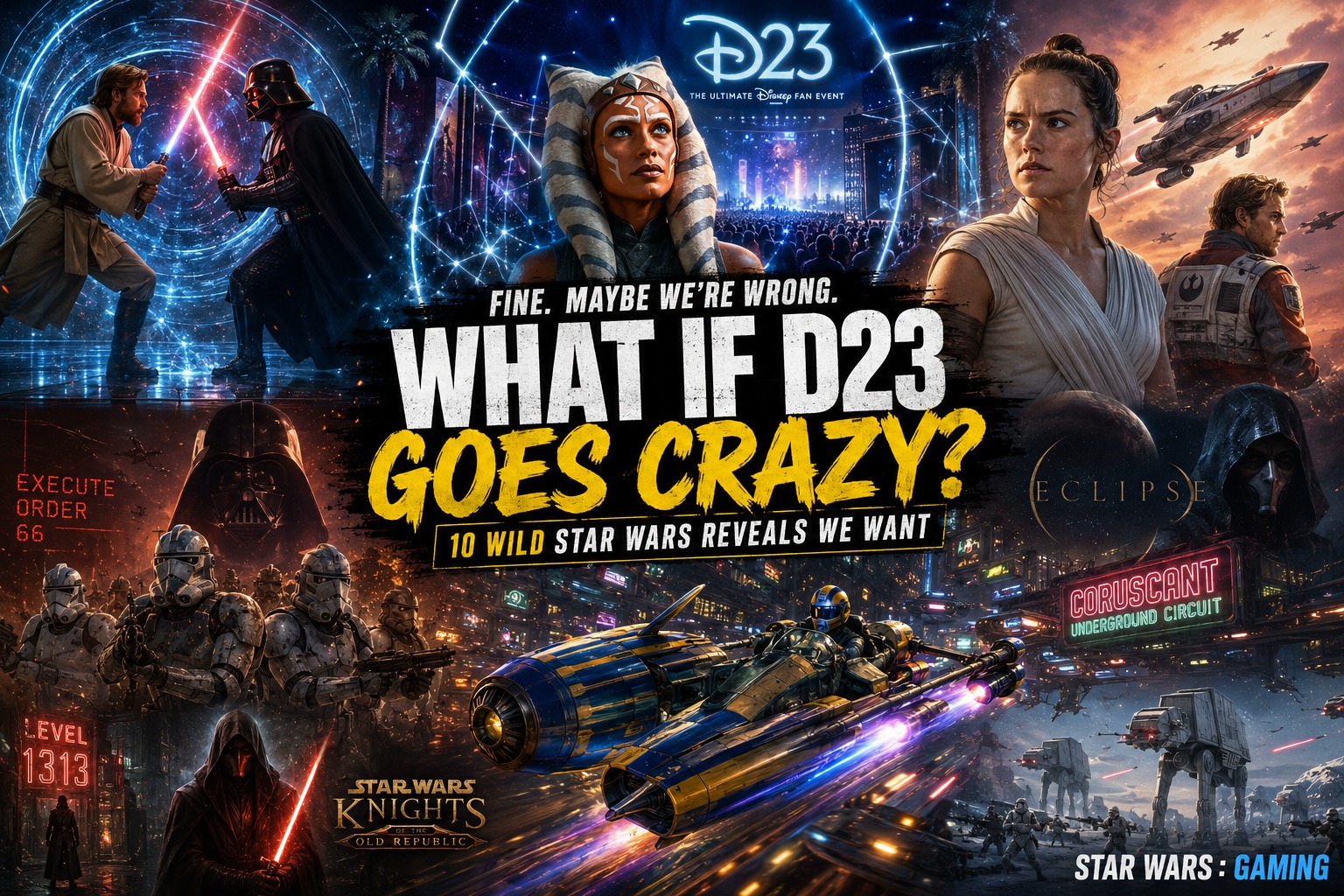 Star - We've spent the last few days saying the D23 schedule does