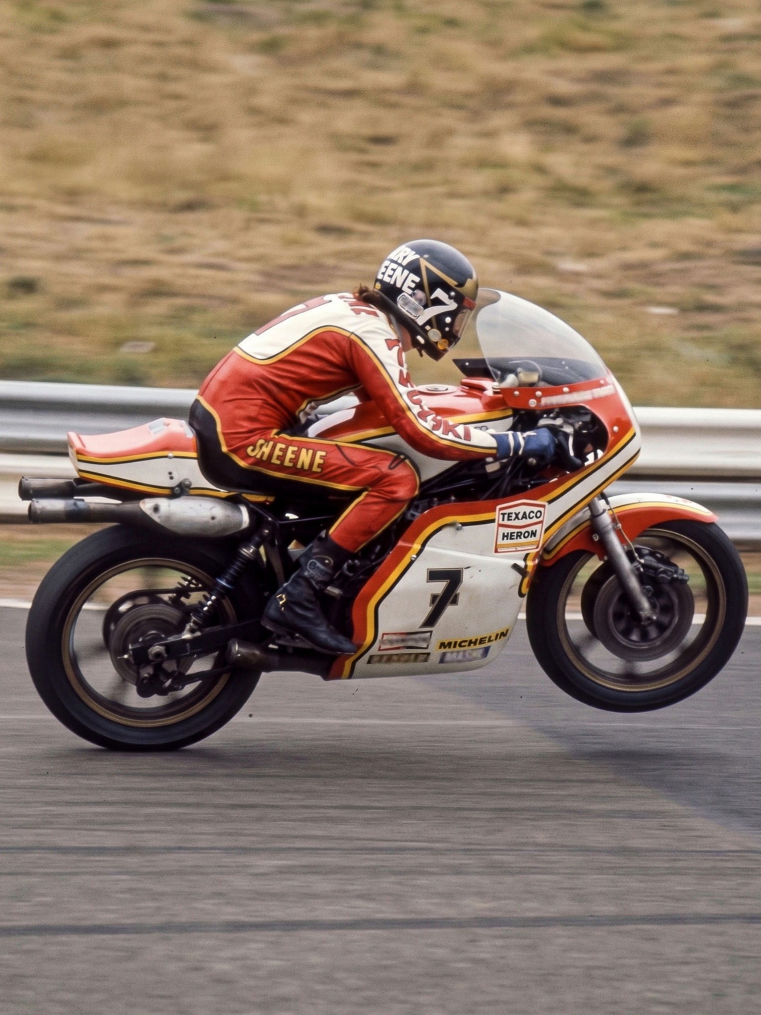 Barry Sheene's 1976 Texaco Heron Suzuki RG500
