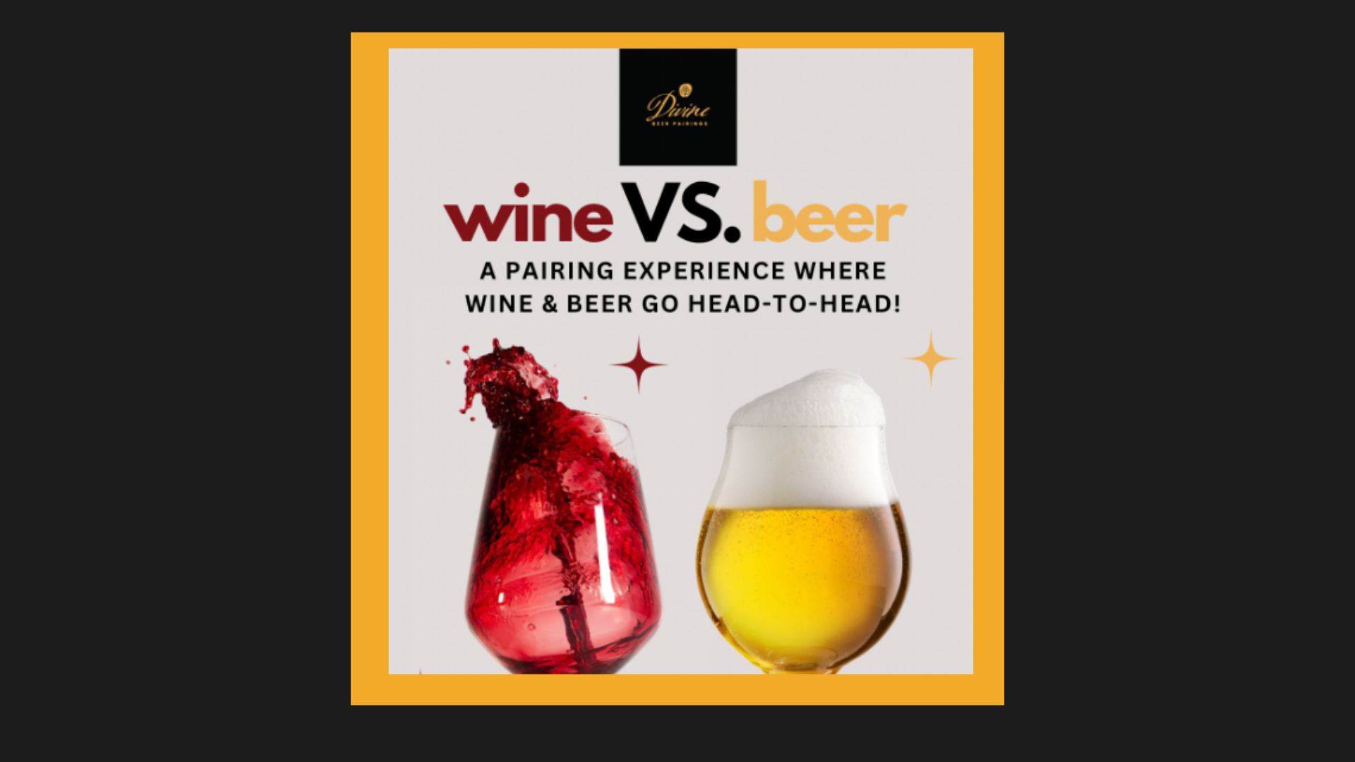 Workshop: Wine Vs. Beer – A Pairing Experience Where Wine & Beer Go ...
