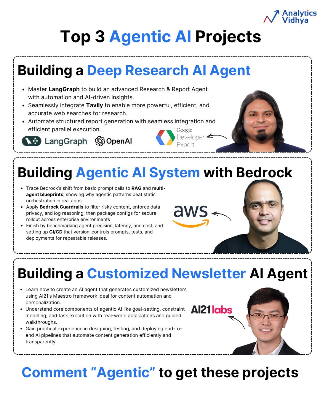 Top 3 Agentic AI Projects Building a... - Analytics Vidhya | Facebook