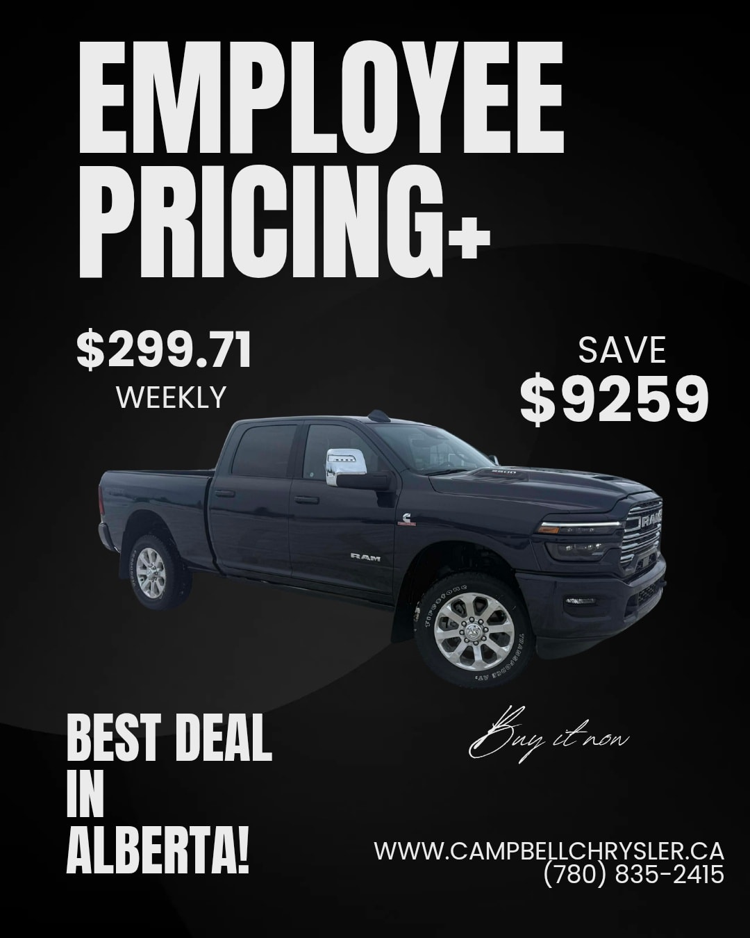 🚨 STOP SCROLLING – The Best Deal... - Campbell Dodge Chrysler | Facebook