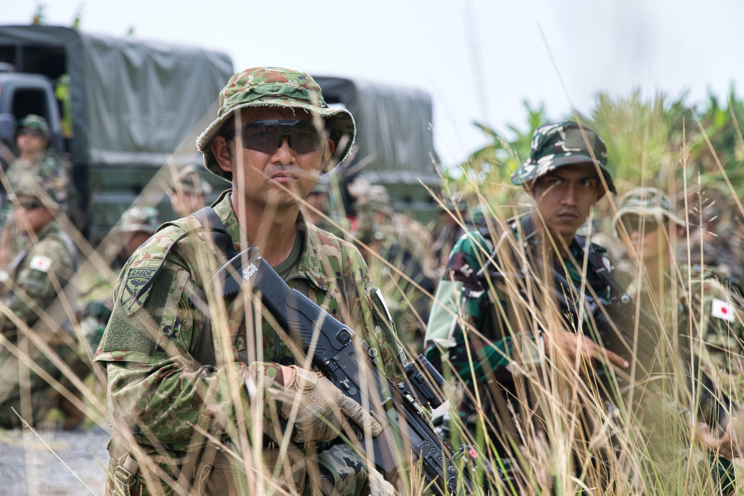 🇯🇵🇺🇸🇮🇩#陸上自衛隊 は、インドネシアにおいて実施されている令和