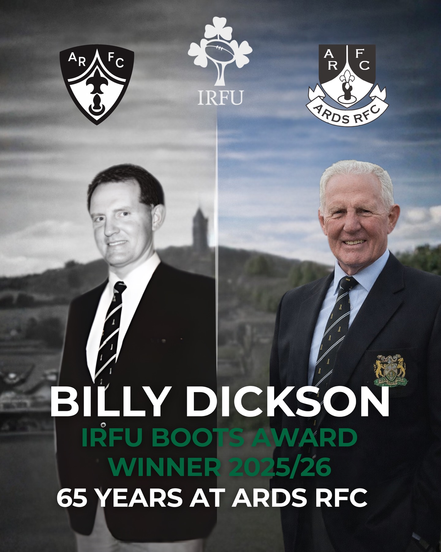 Ards Rugby Club - IRFU BOOTS AWARD 2025/26 – BILLY DICKSON... | Facebook