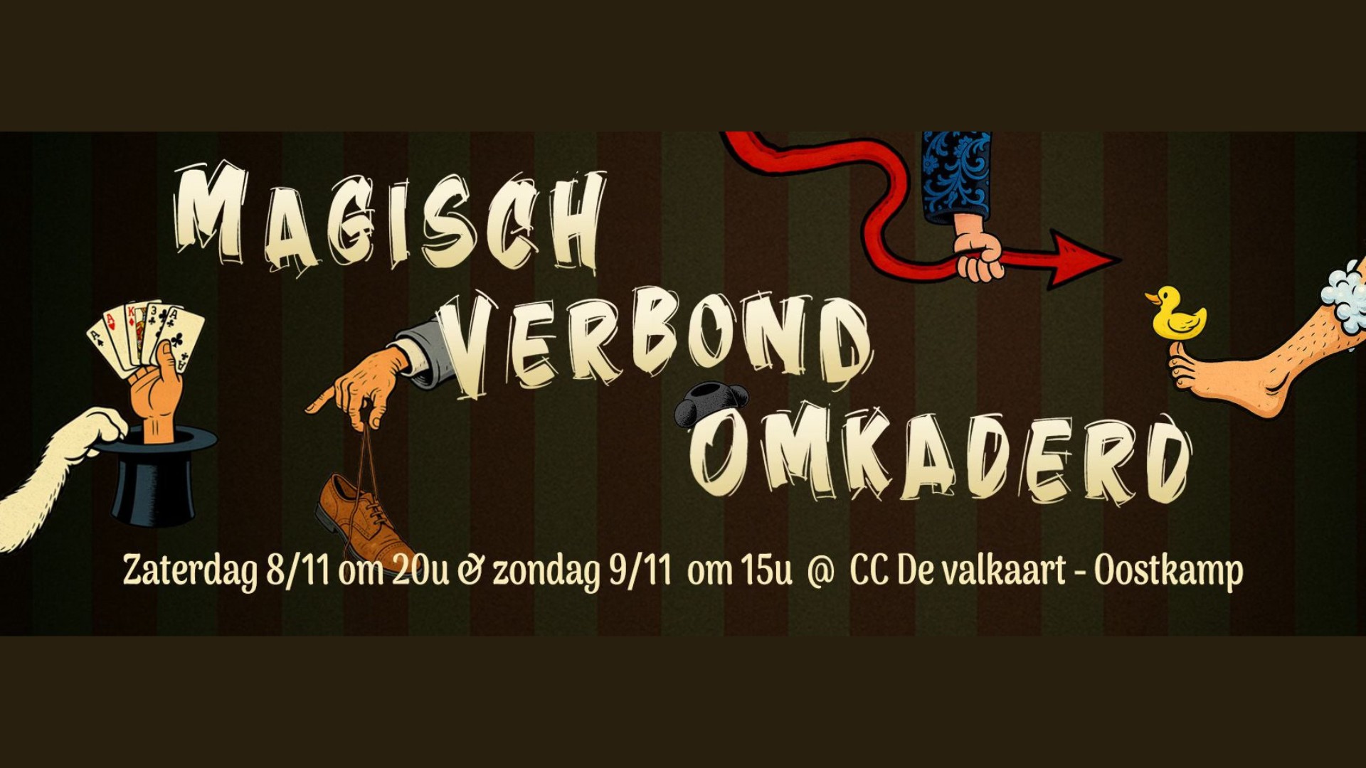 Goochelshow: Magisch Verbond Omkaderd