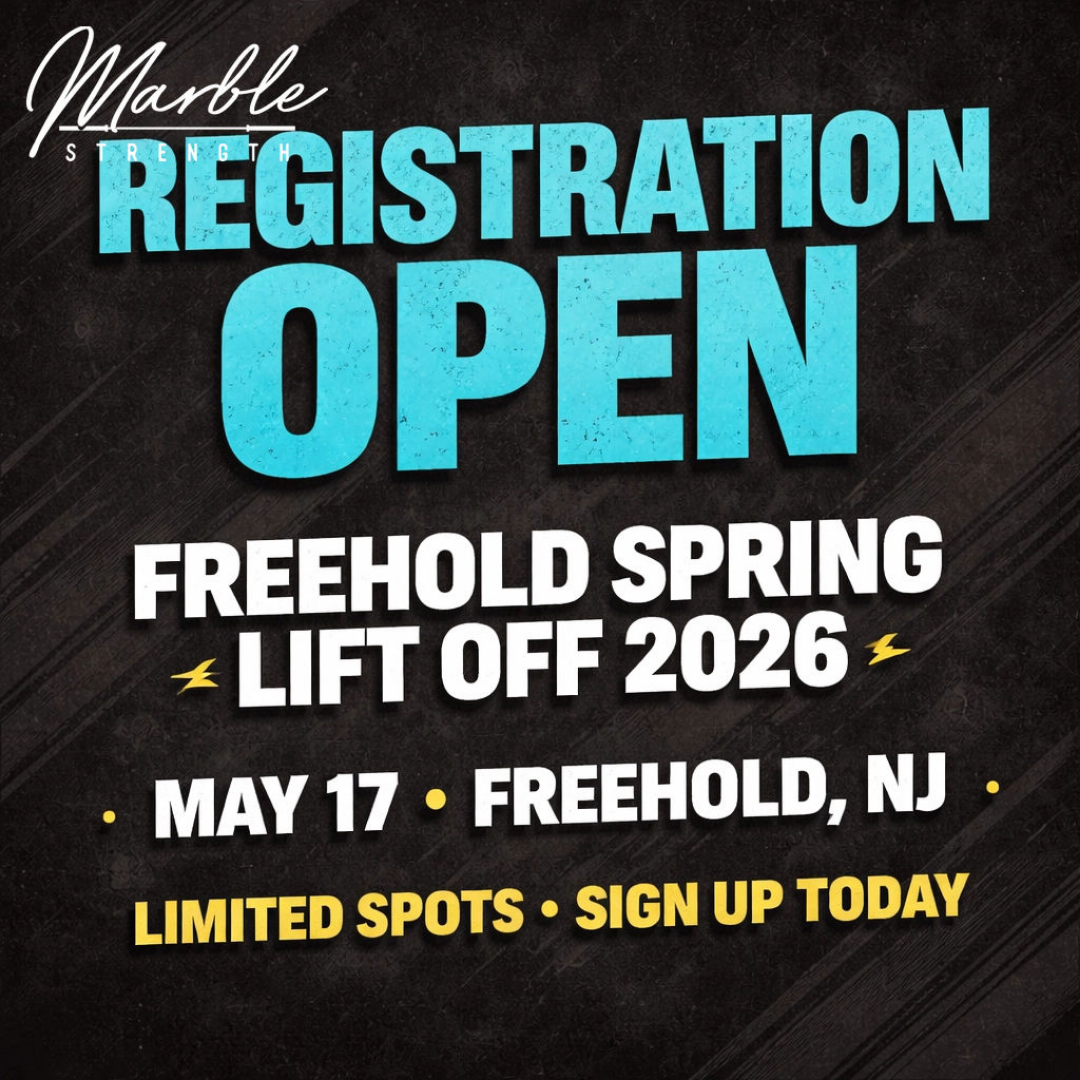 The Freehold Spring Lift Off 2026... - Marble Weightlifting | Facebook