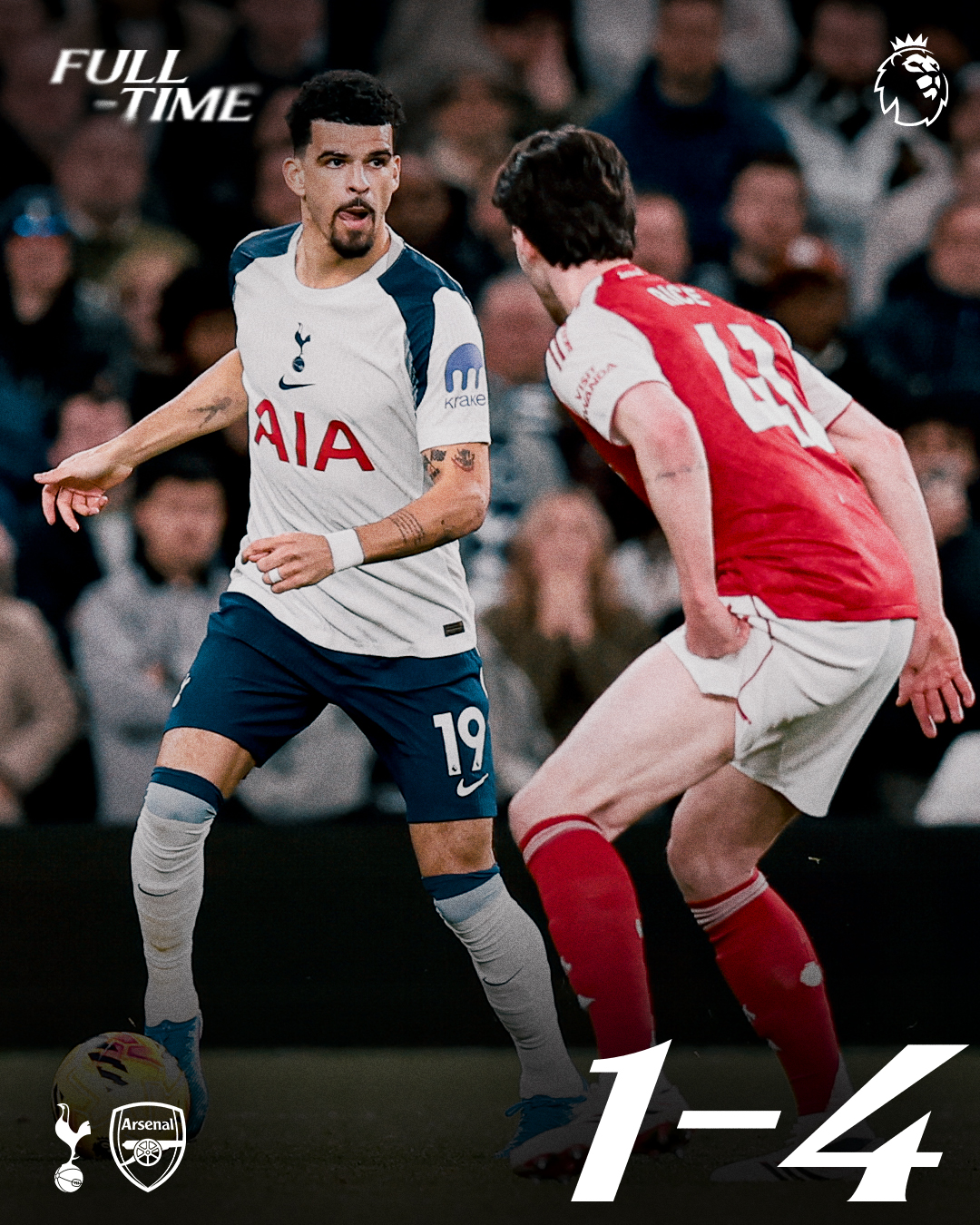 Full-time. - Tottenham Hotspur | Facebook