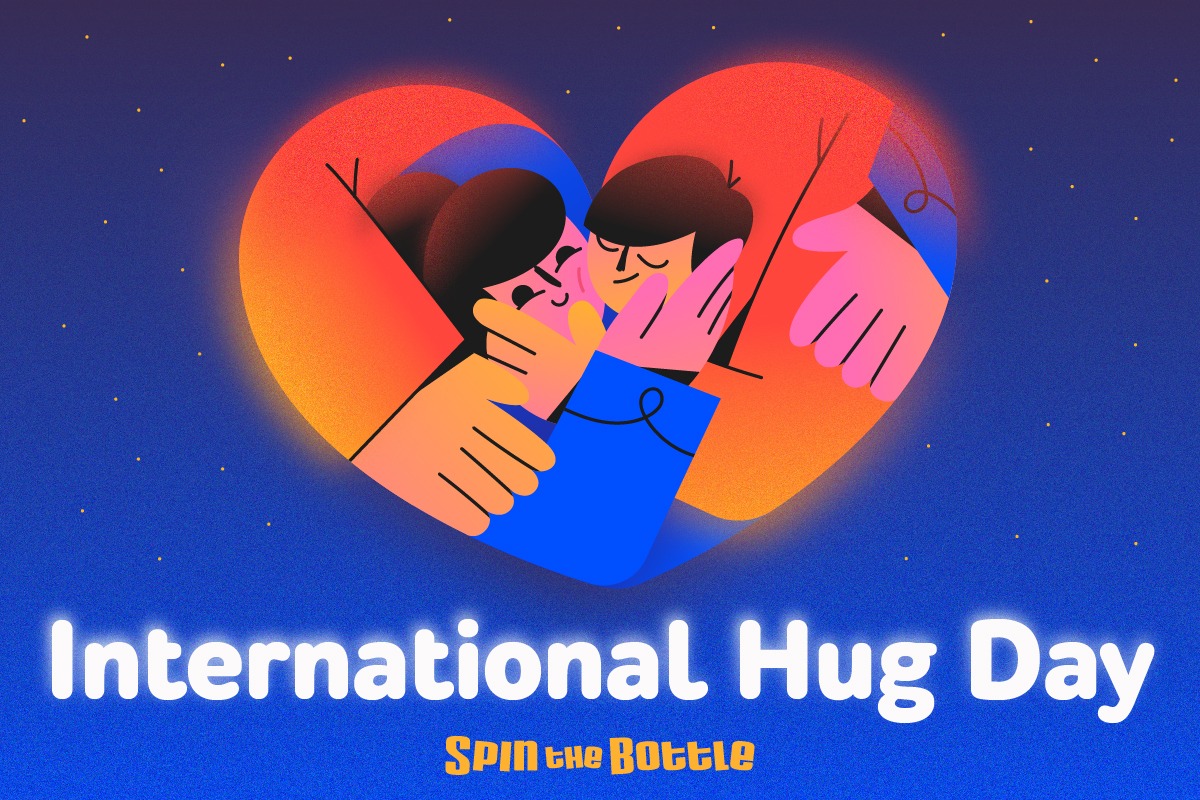 Spin - 🚨 It’s International Hug Day. 😏 Hugs are great, but kisses are ...