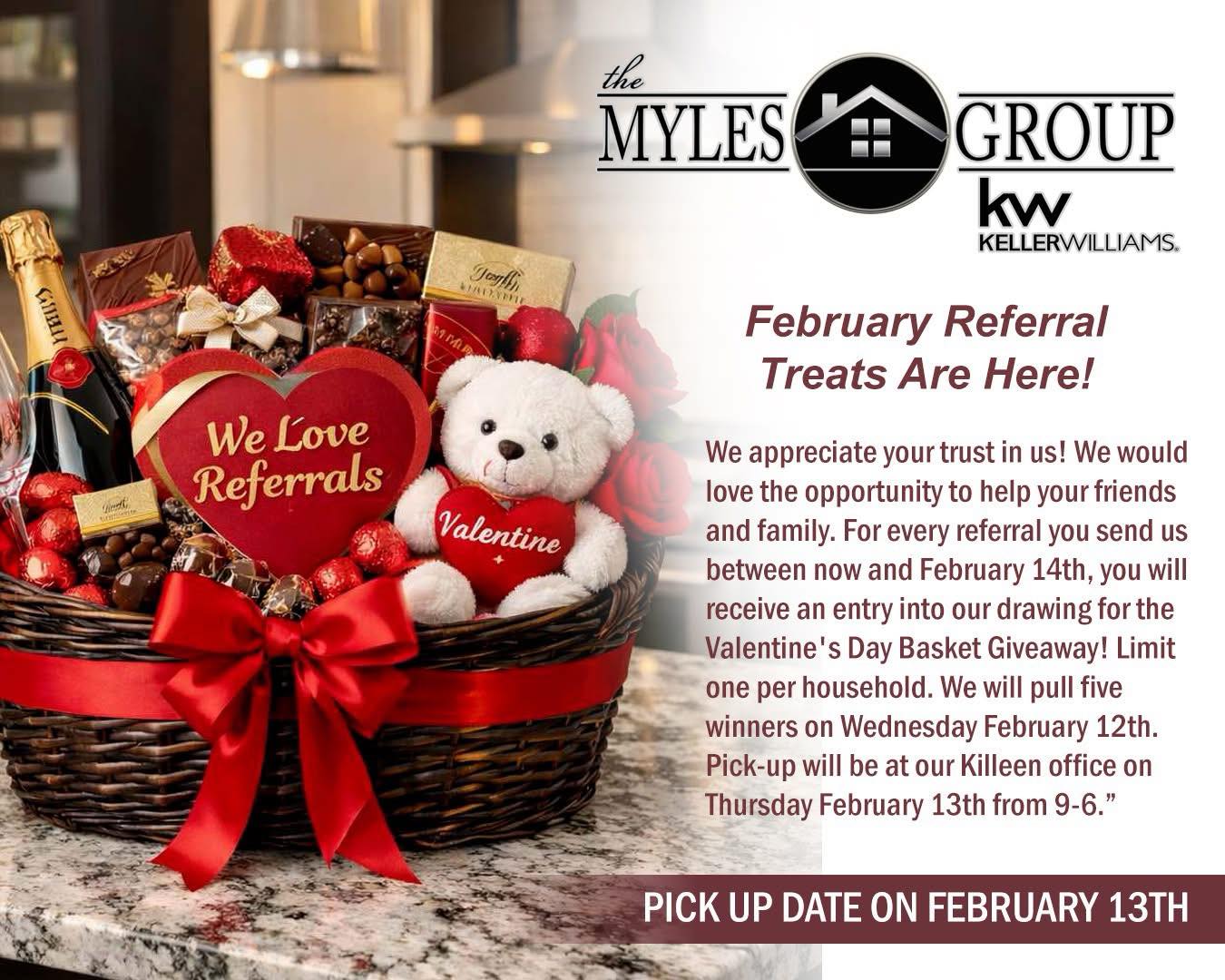 The Myles Group - 💖🍫 February Referral Treats Are Here! 🍫💖... | Facebook