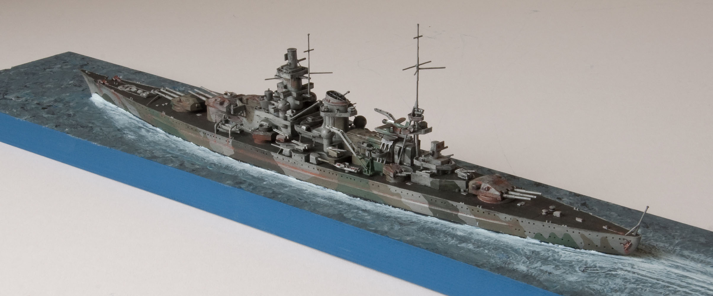 This is the 1/700 Scharnhorst from Tamiya.