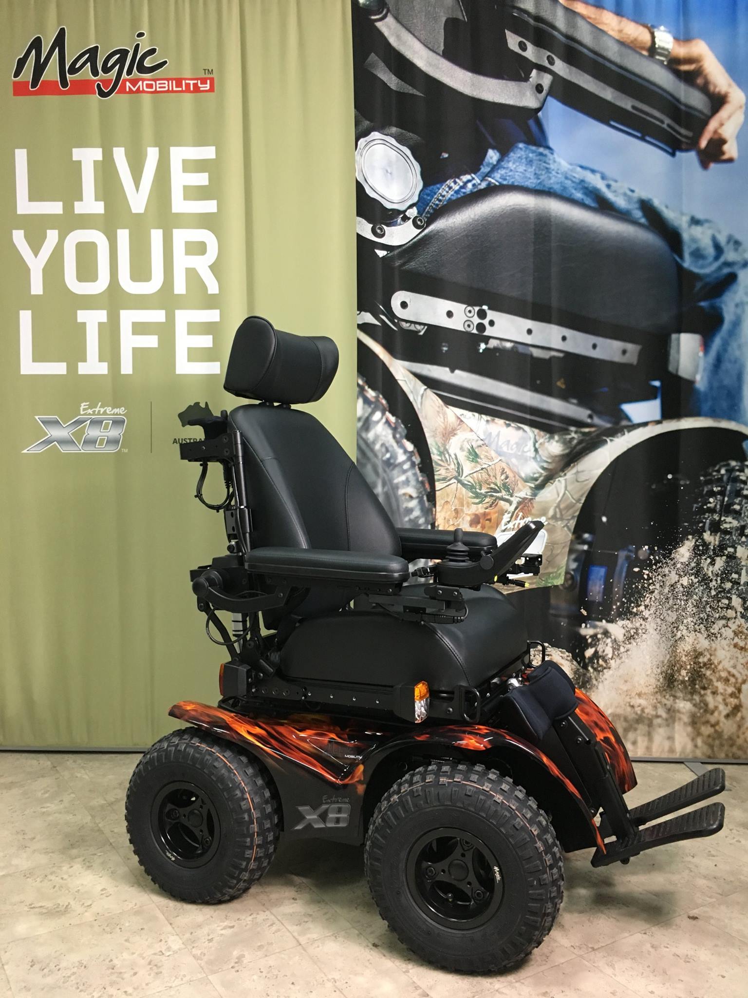 Magic Mobility - Our Extreme X8 demo unit is looking HOT...