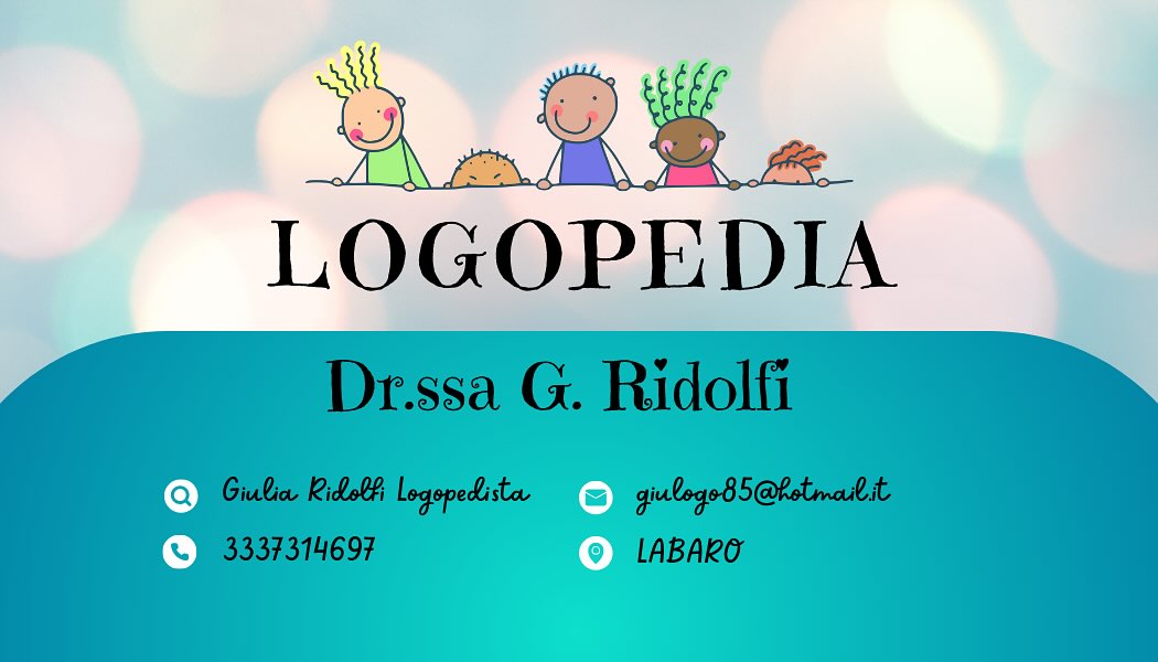 Giulia Ridolfi Logopedista | Rome