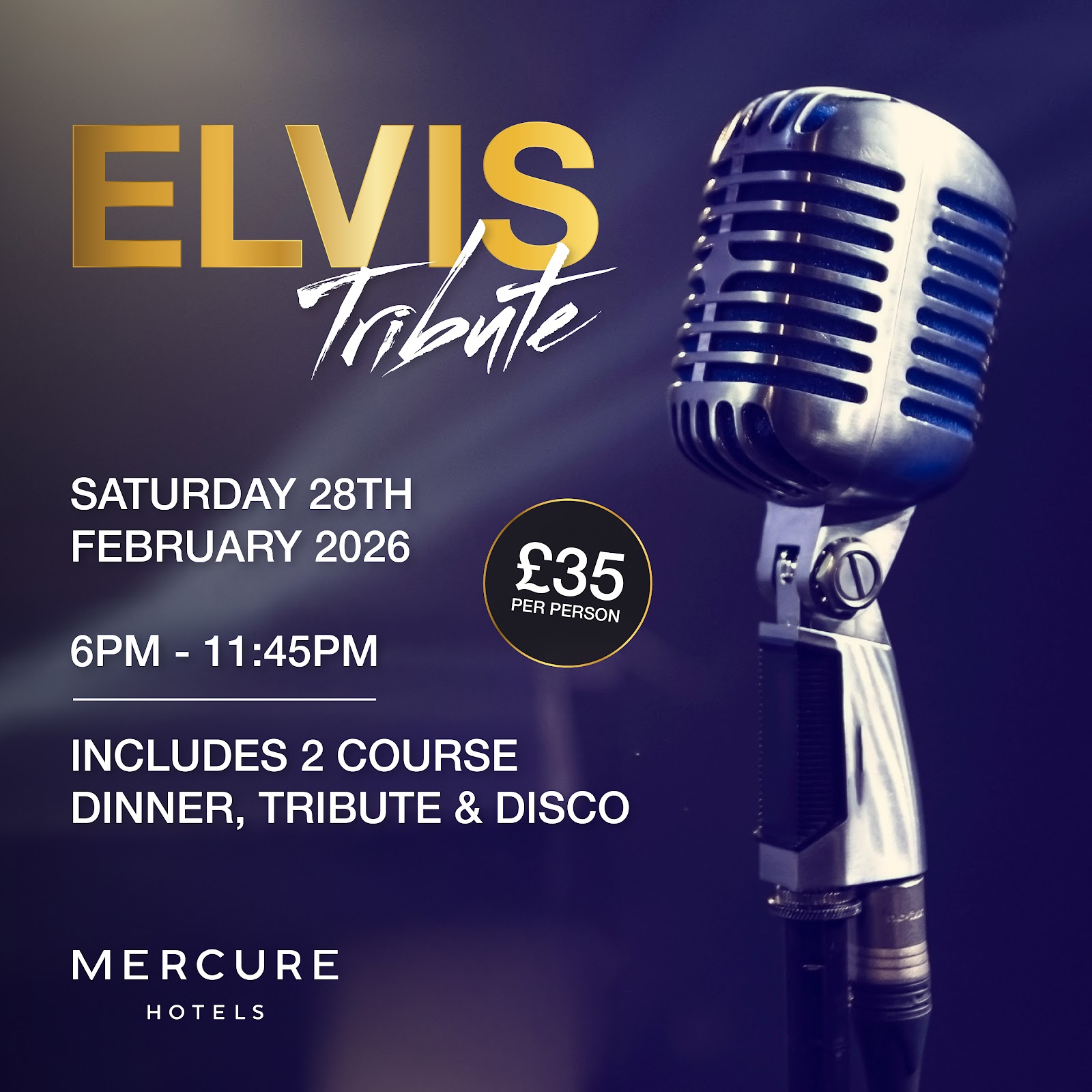Mercure - Get ready to shake, rattle and roll… Elvis is coming to ...