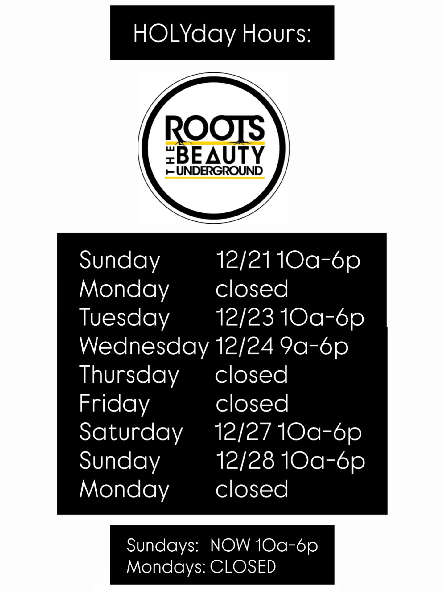 ROOTS the Beauty Underground | Laguna Beach CA