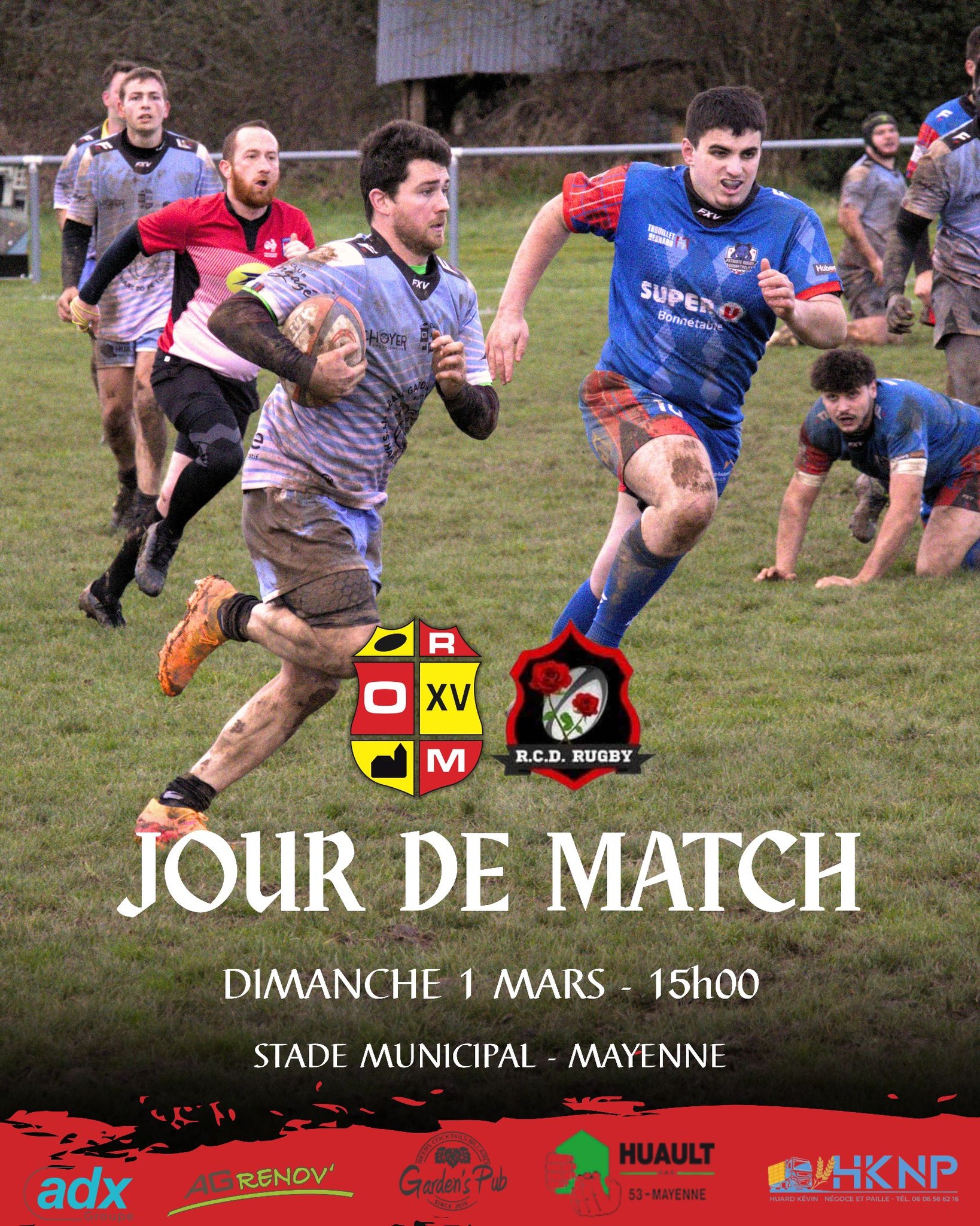 ⚔️ Semaine de Match 🏉 C'est... - Rugby Olympique Mayennais | Facebook