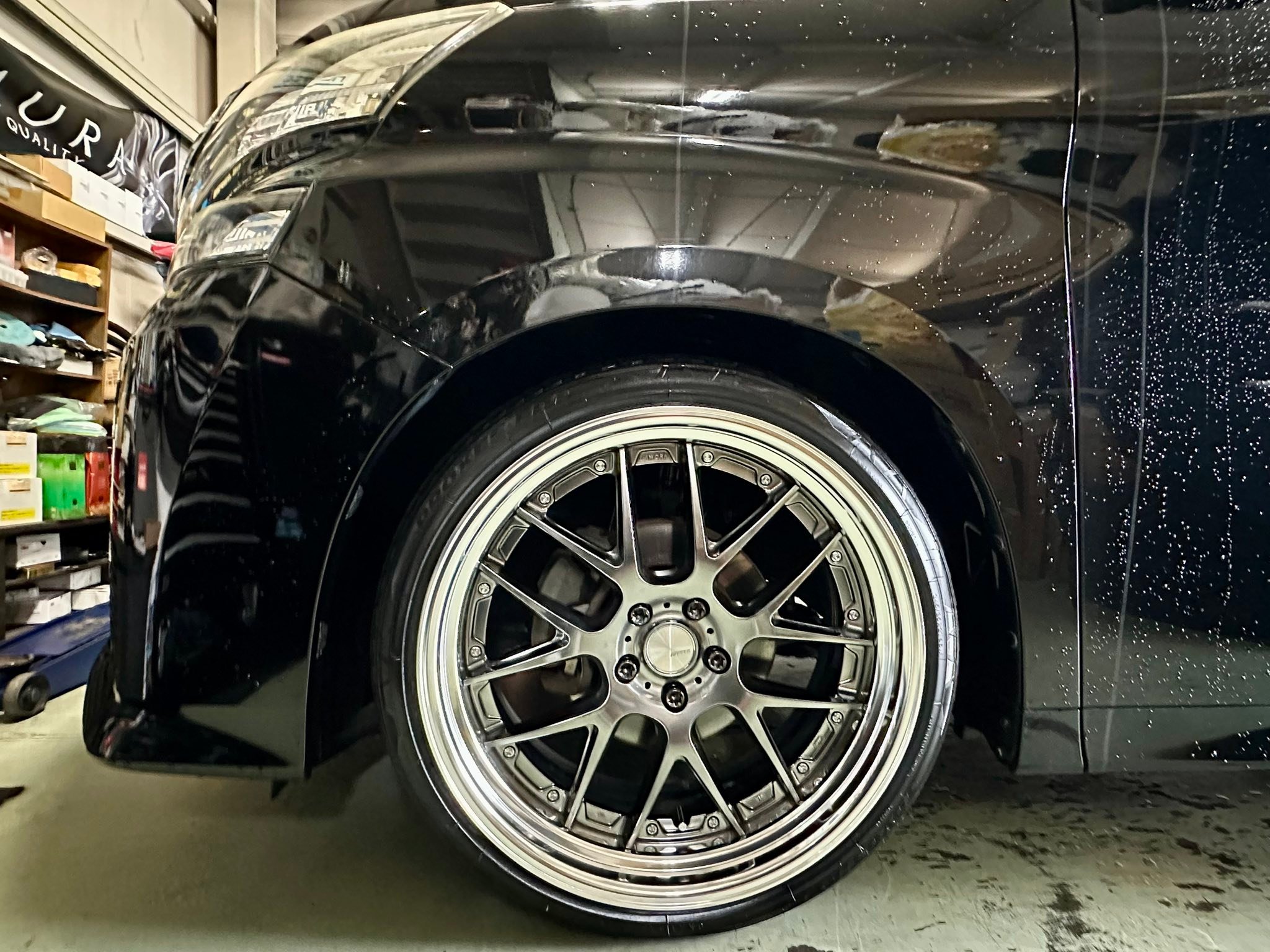 M様30ヴェルファイア ホイール WORK ランベックLM7 サイズ F 21インチ