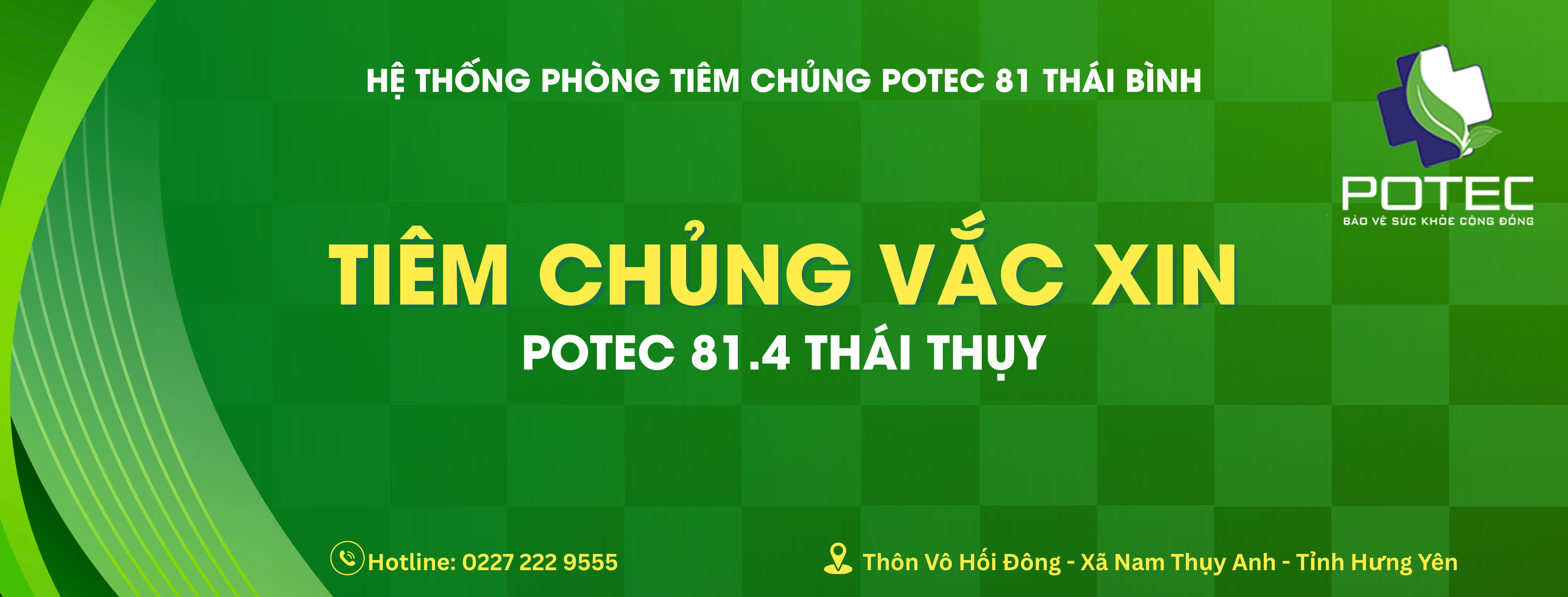 Tiêm Chủng POTEC 81.4 Thái Thuỵ | Thai Thuy