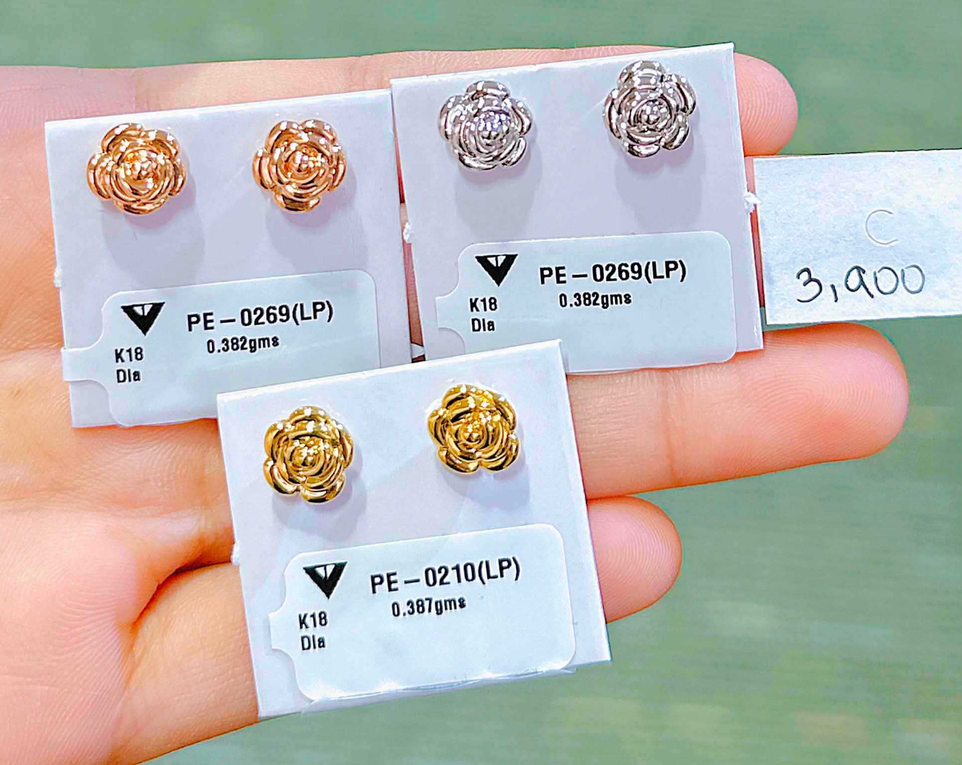 18karat Japan Gold Items (Electroform) Item Live in Hongkong