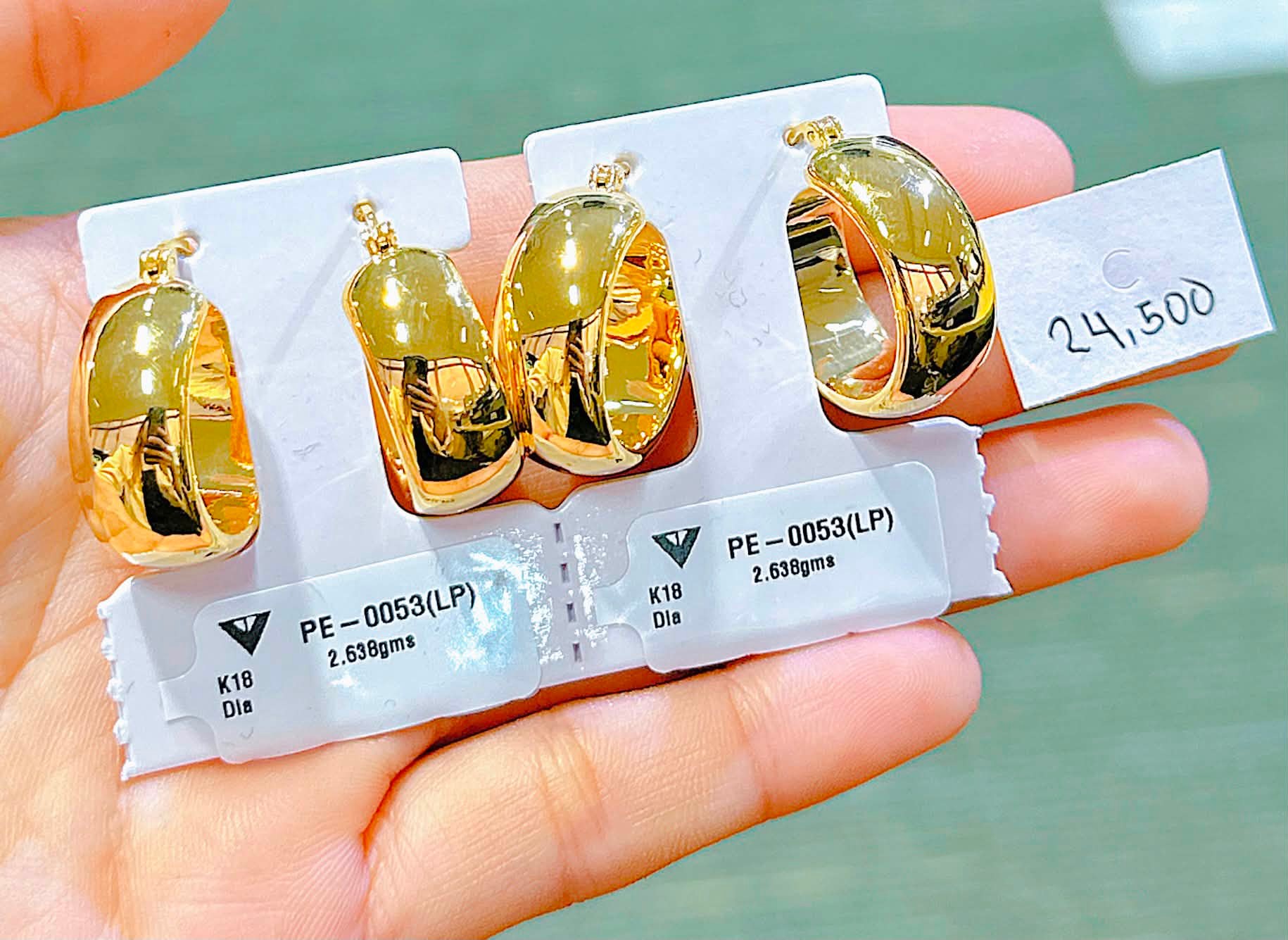 18karat Japan Gold Items (Electroform) Item Live in Hongkong