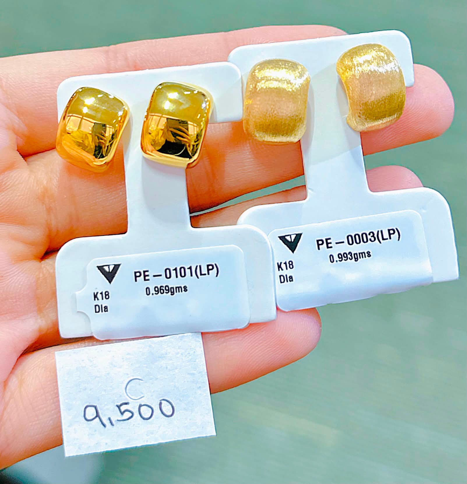 18karat Japan Gold Items (Electroform) Item Live in Hongkong