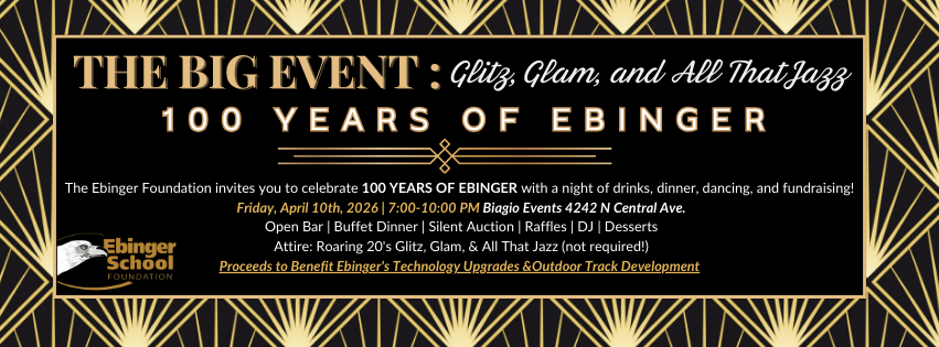 Ebinger School Foundation... - Ebinger School Foundation