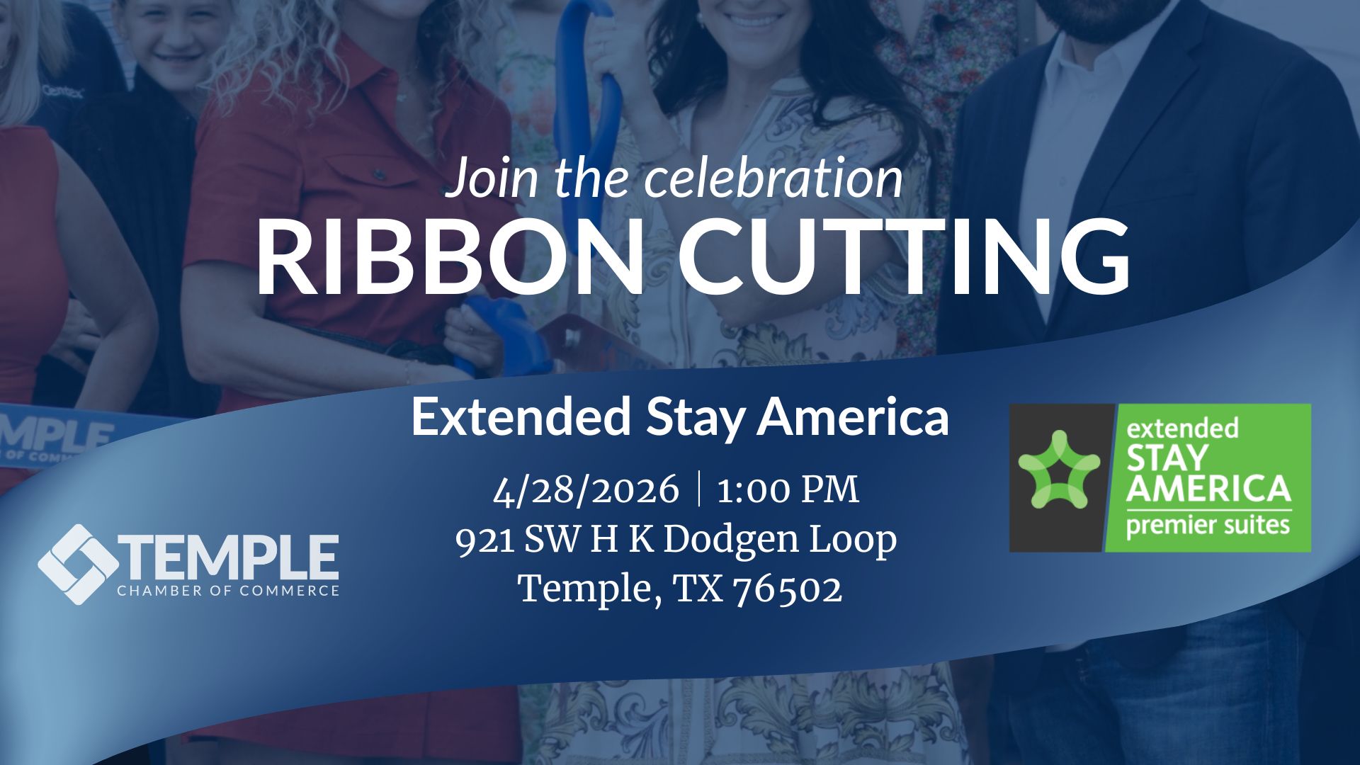 Extended Stay America Premier Grand Opening Ribbon Cutting