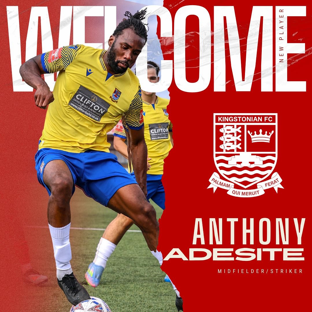 Kingstonian - ️ New Signing Alert We’re delighted to welcome Anthony ...