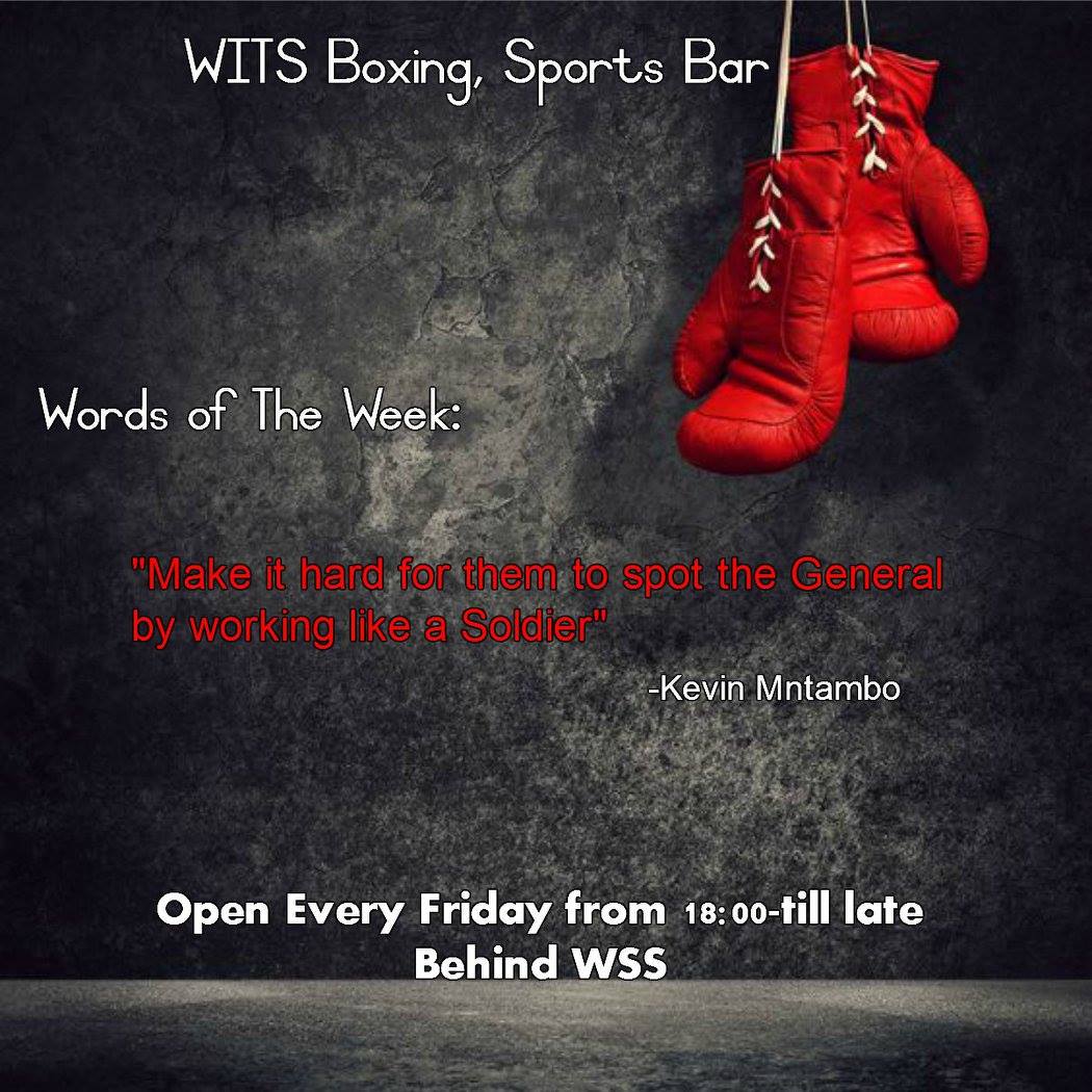 Wits Boxing Club Sports bar | Johannesburg