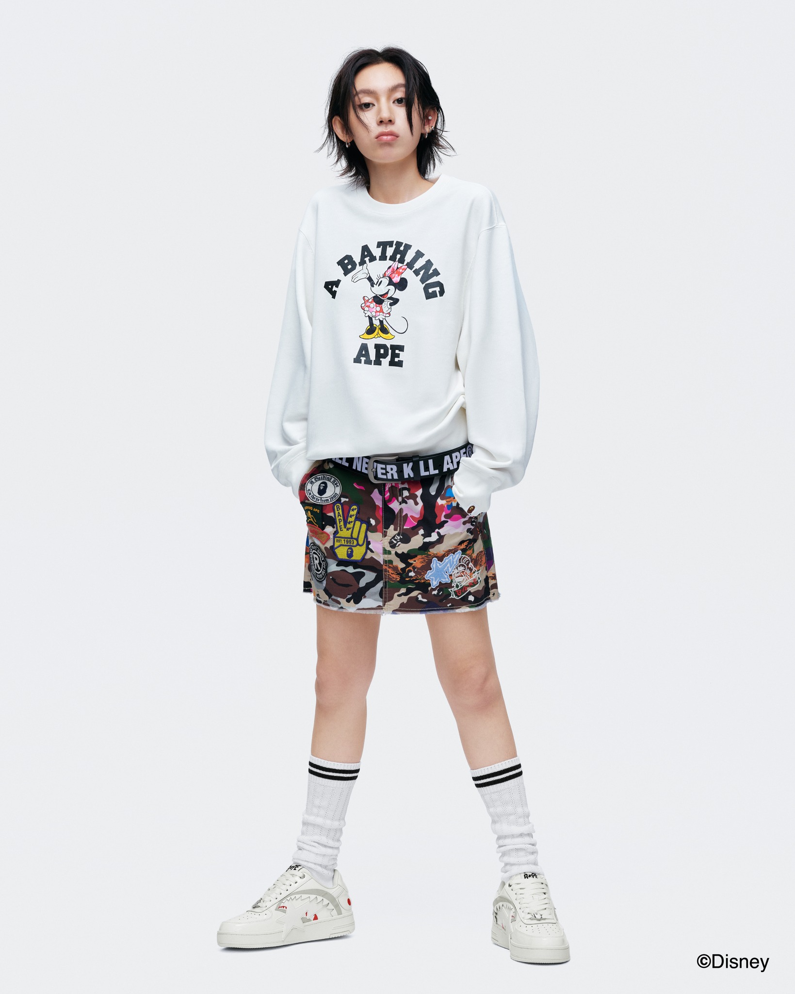 MINNIE MOUSE, REIMAGINED. A dash of iconic charm, a splash of