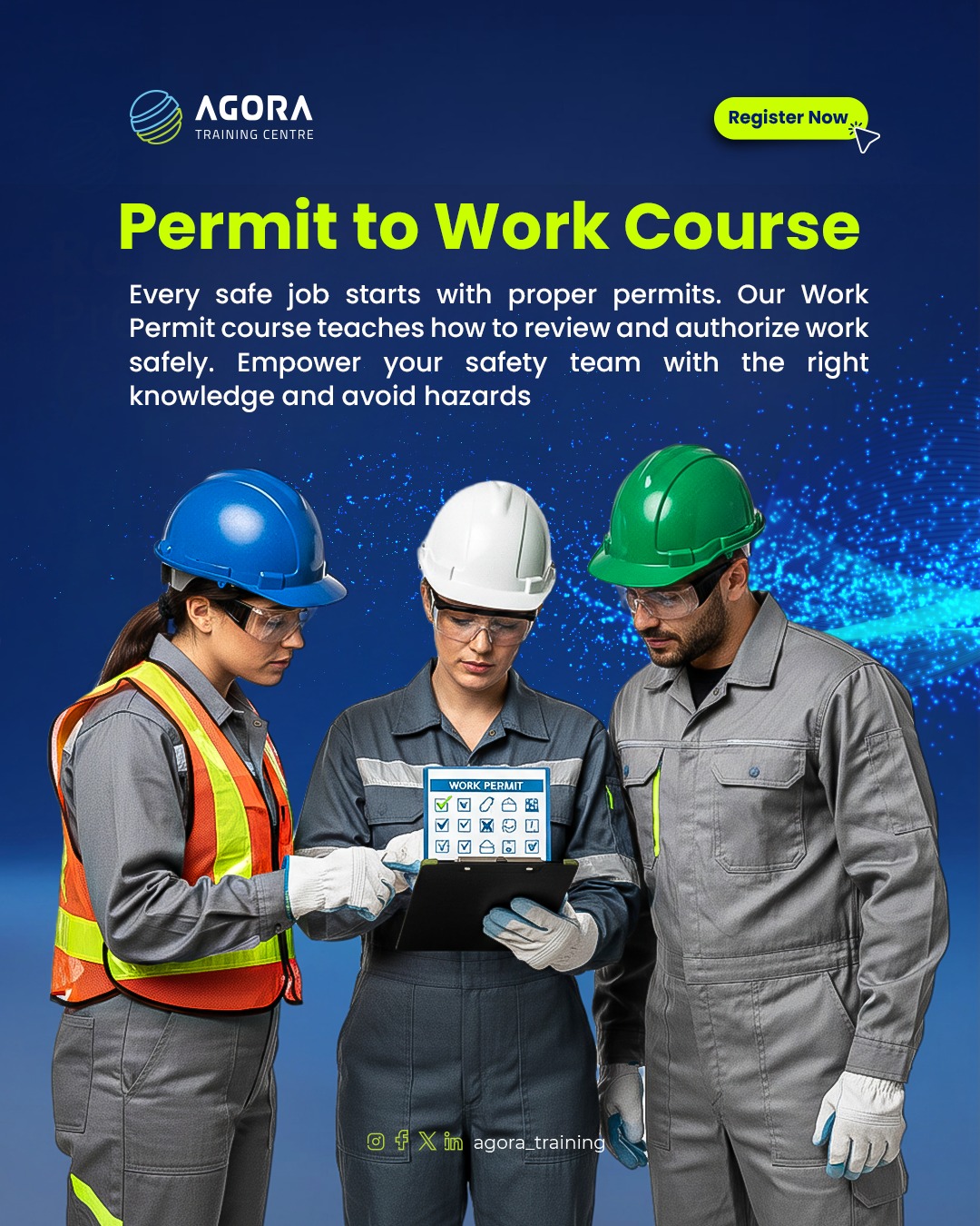 Agora - 📋Permit to Work Course Safe jobs start with the right permits ...