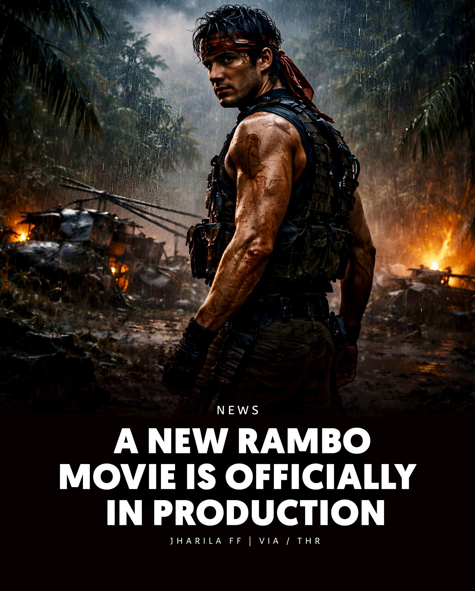 Jharila - 🔥 A new Rambo movie is officially in production 🔥 The ...