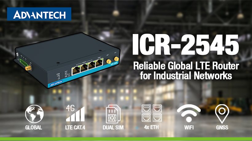 Advantech - Meet the ICR-2545 – Advantech’s global... | Facebook