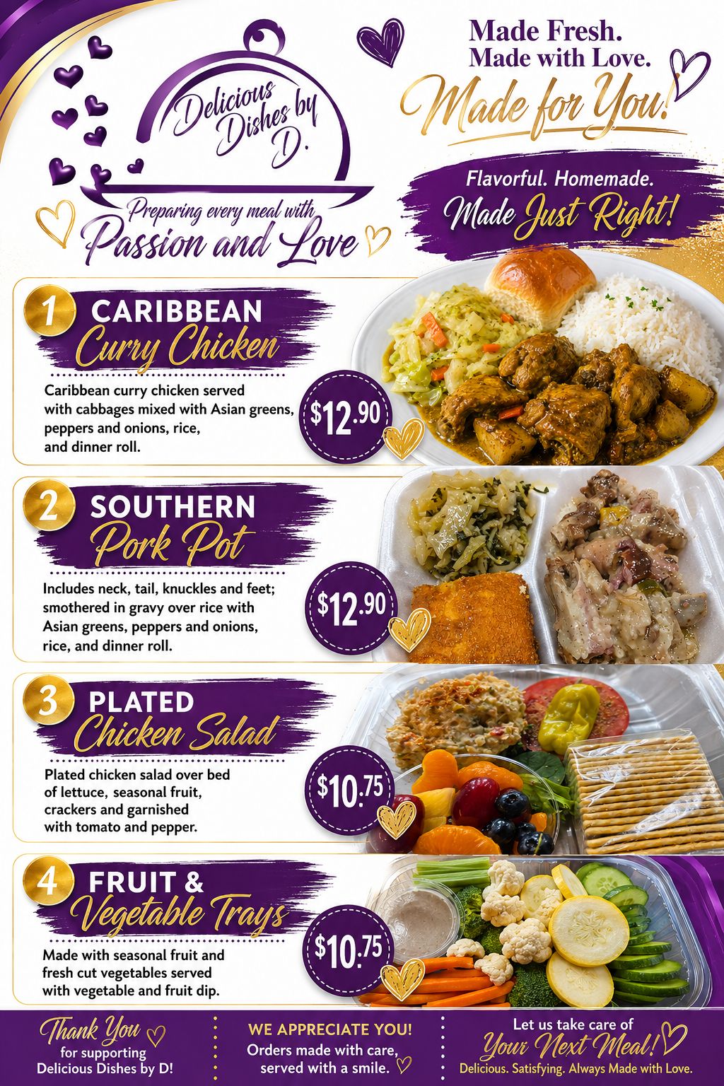 DISH// Delivery DISH// ～WITH INDIES BEST Deliciousdishesbyd | Jacksonville FL