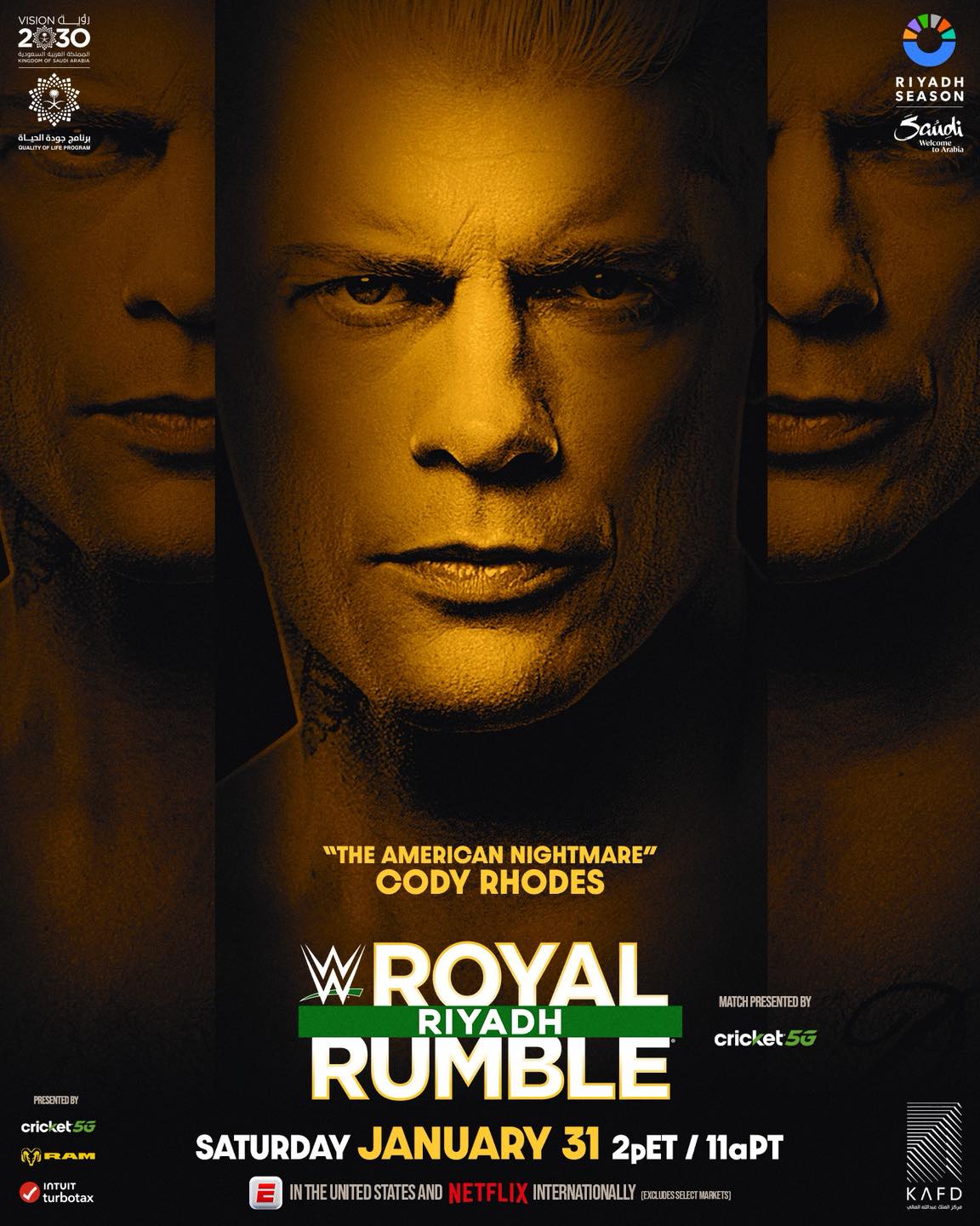 Catch - Cody Rhodes a annoncé sa participation pour le Royal Rumble ...