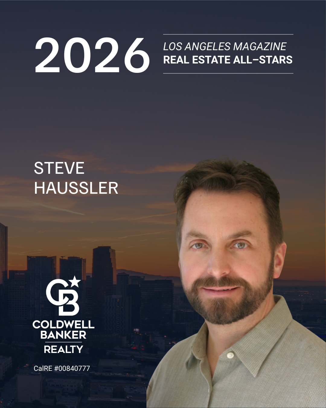 Coldwell - Huge congratulations to Steve Haussler for being named a ...