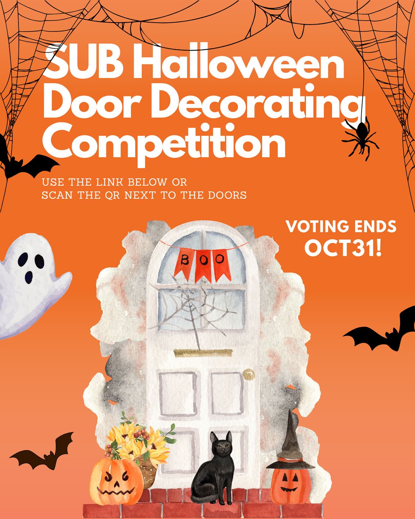 🎃👻 The SUB is getting spooky! Check out the SUB Halloween Door ...