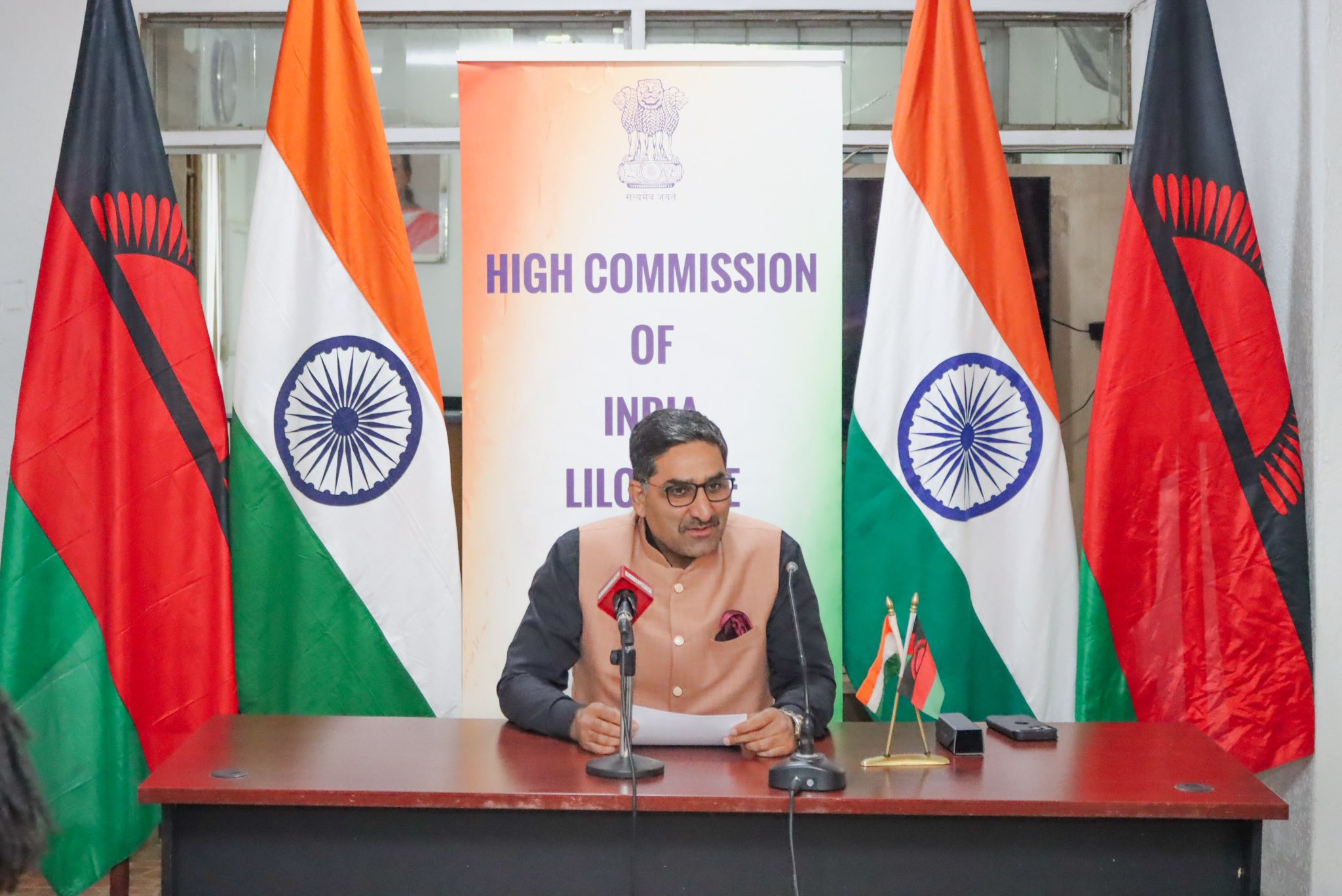 High Commission of India in Malawi organised a Press Briefing on ...