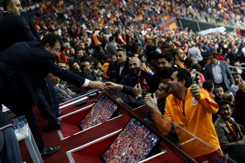 Ekrem Imamoglu Bu Gece Turk Telekom Arena Da Kalbimiz Facebook