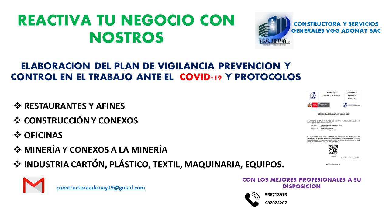 CSGA - Constructora y Servicios Generales vgg Adonay sac | Trujillo