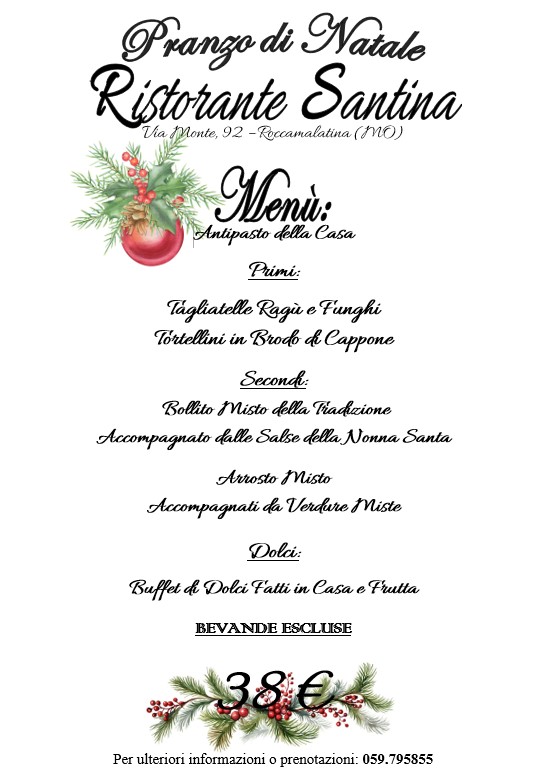 Ristorante Santina | Rocca Malatina