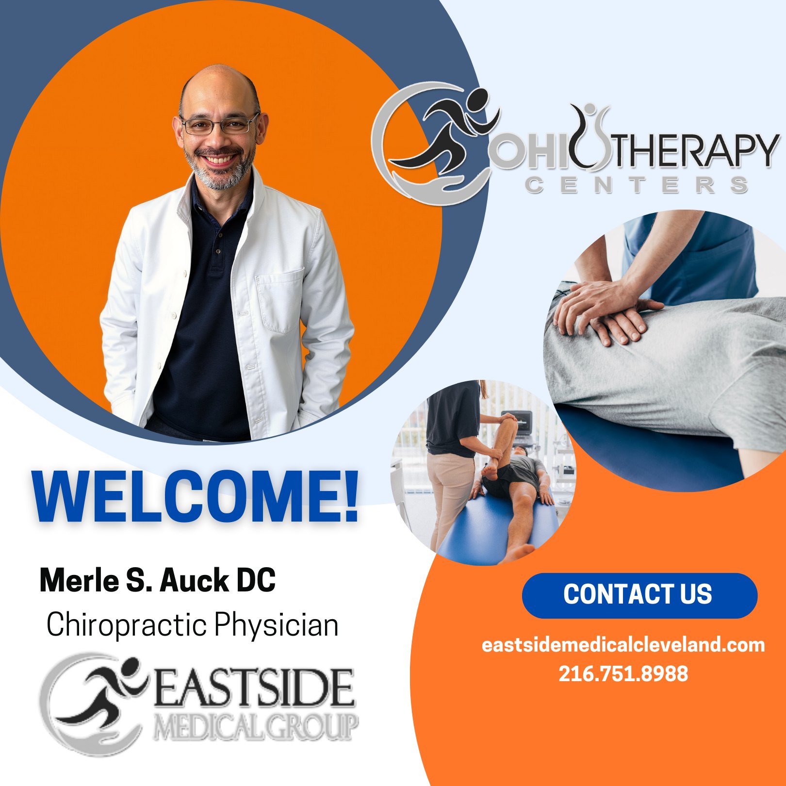 Ohio - We’re excited to welcome Dr. Merle S. Auck, D.C. to the team at ...