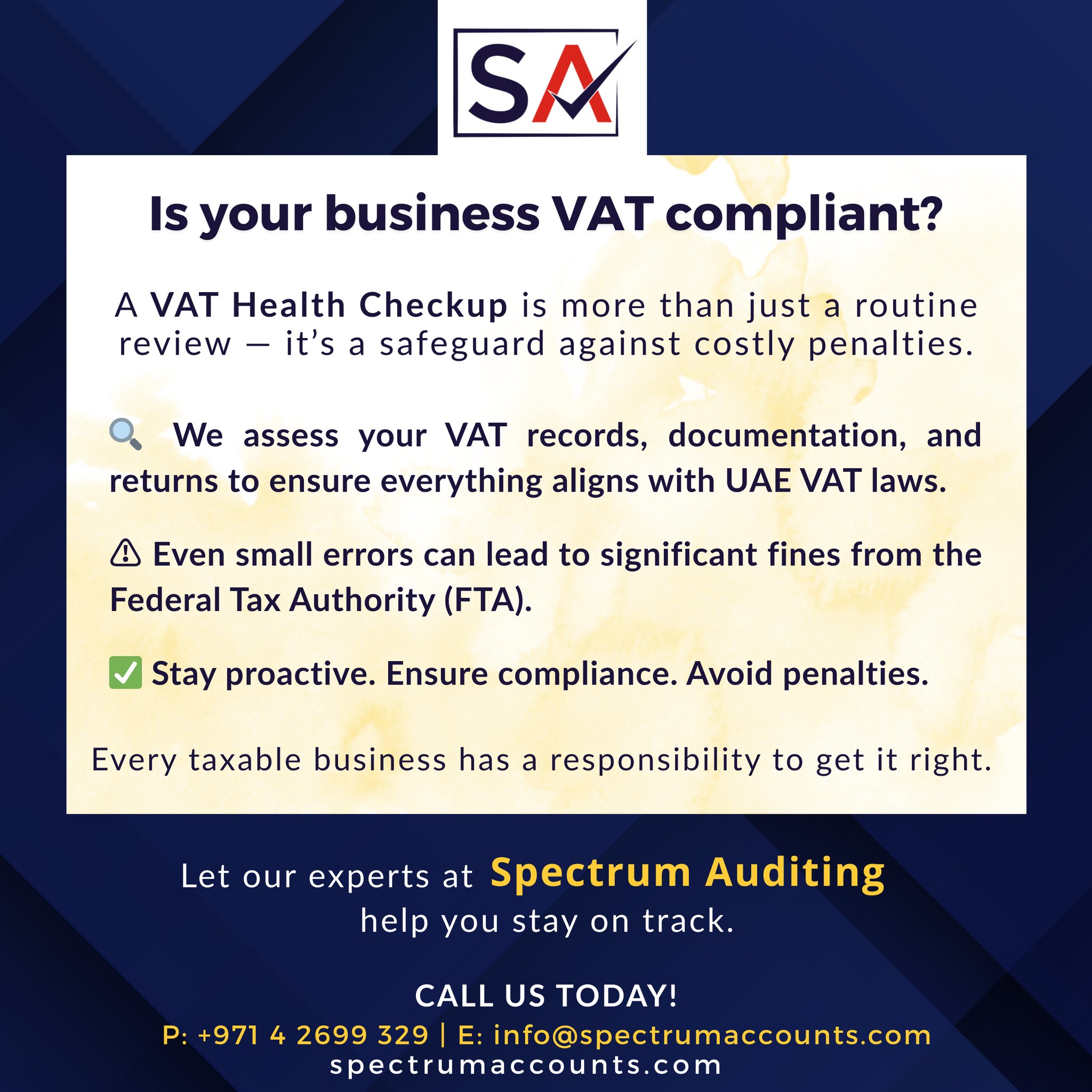 Spectrum Accounting | Dubai