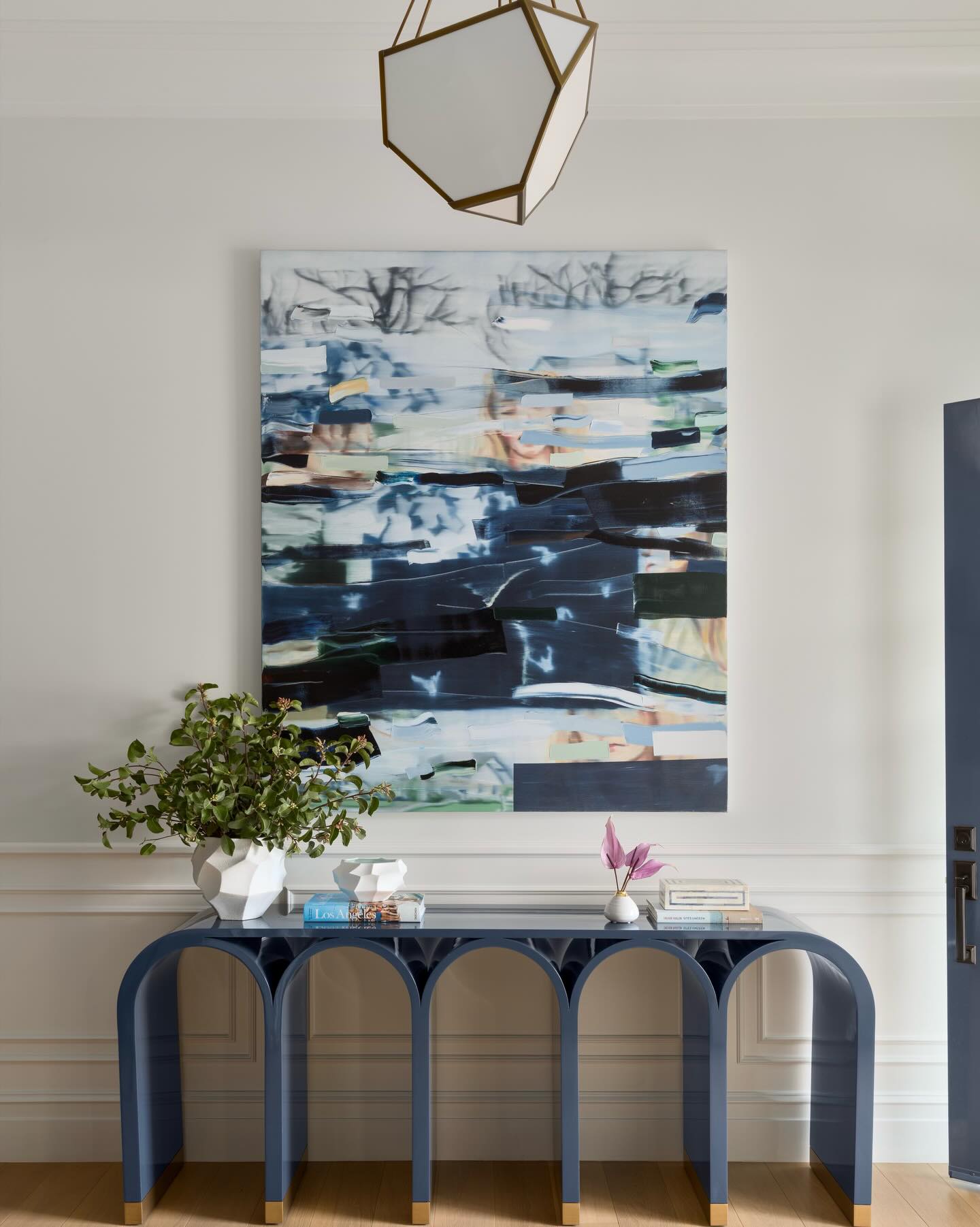 Kelly Hohla Interiors - "In this Seattle home's secondary entry, dubbed ...