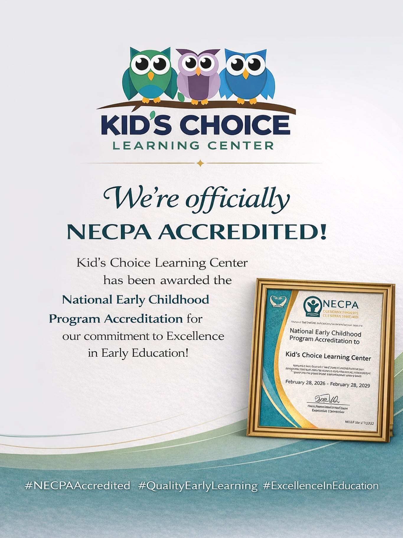 Kids - We are incredibly proud to announce that Kid’s Choice Learning ...